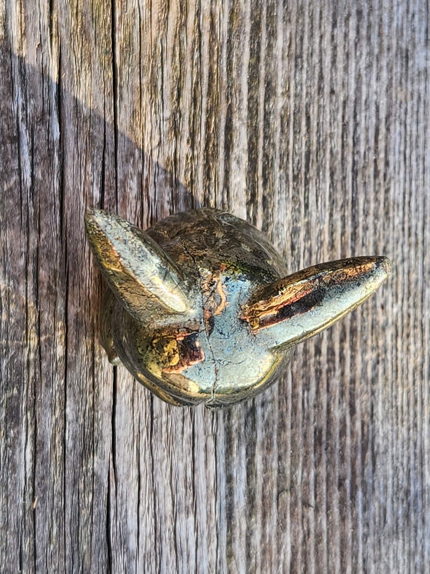 Super Cute Carved Pyrite Pikachu Natural Stone Crystal Pokemon