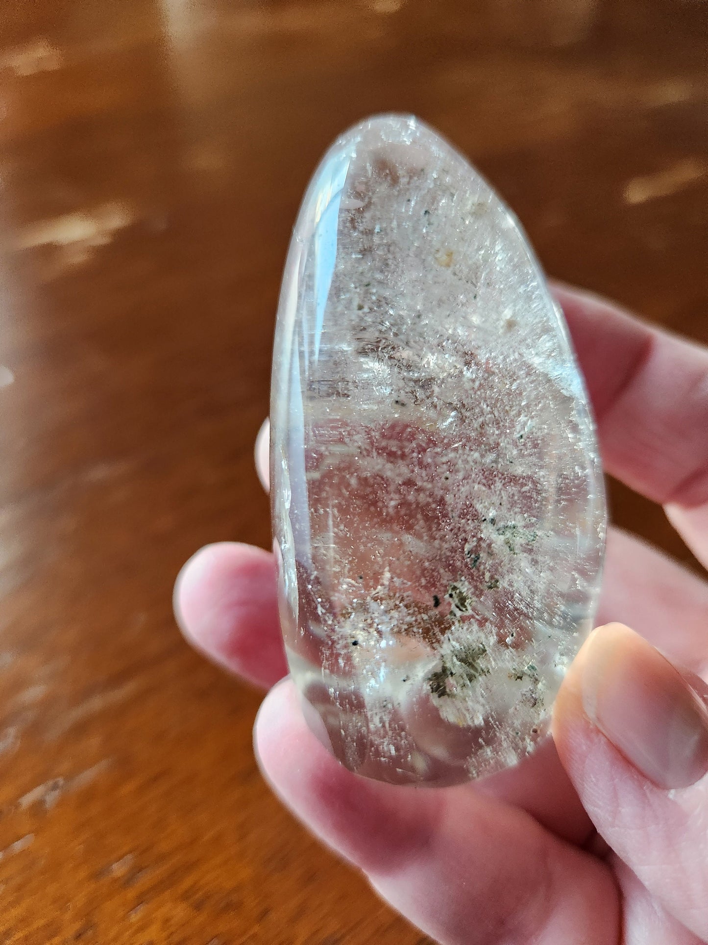 Beautiful AAA Clear Quartz Crystal Freeform with inclusions