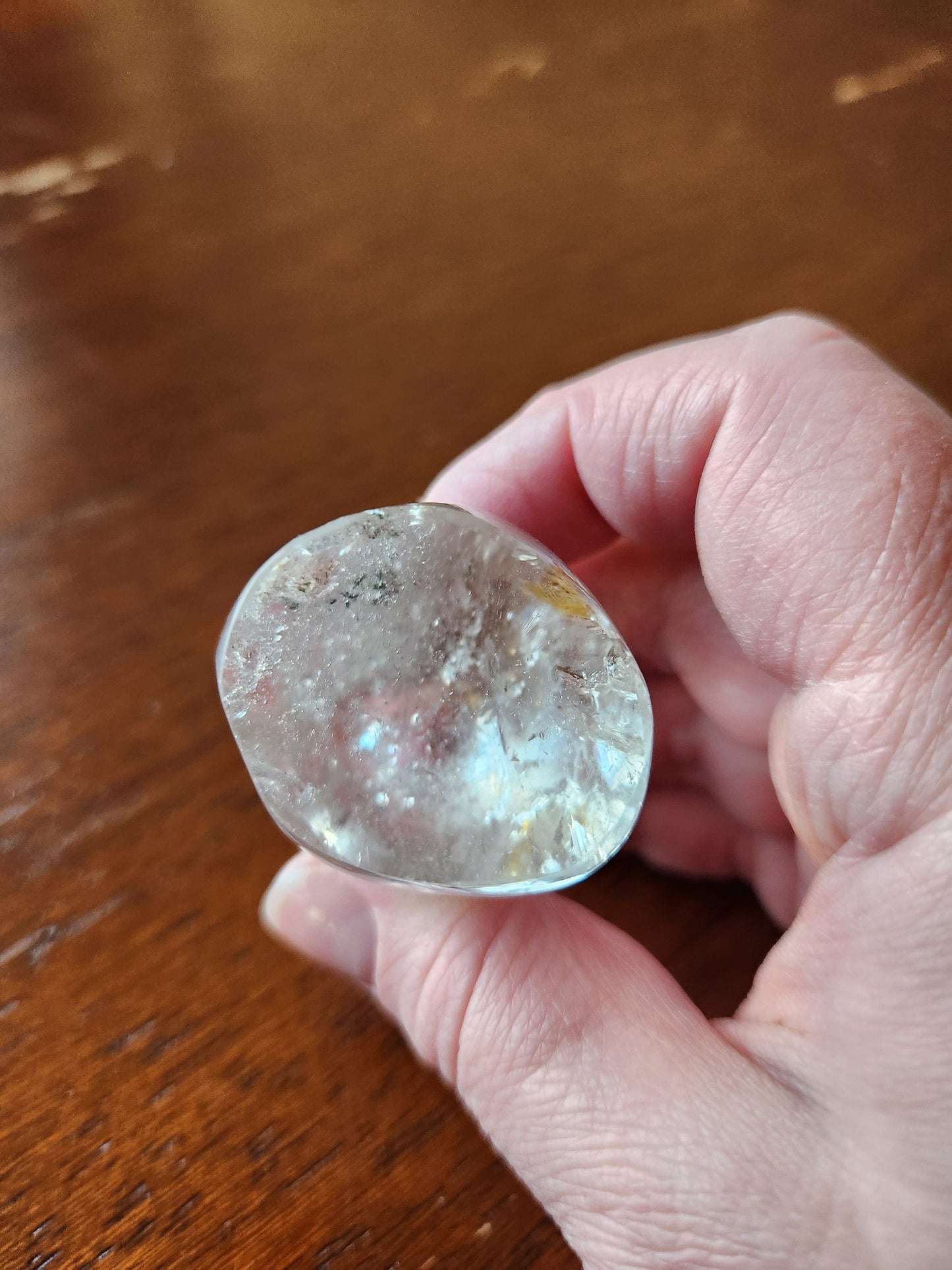 Beautiful AAA Clear Quartz Crystal Freeform with inclusions