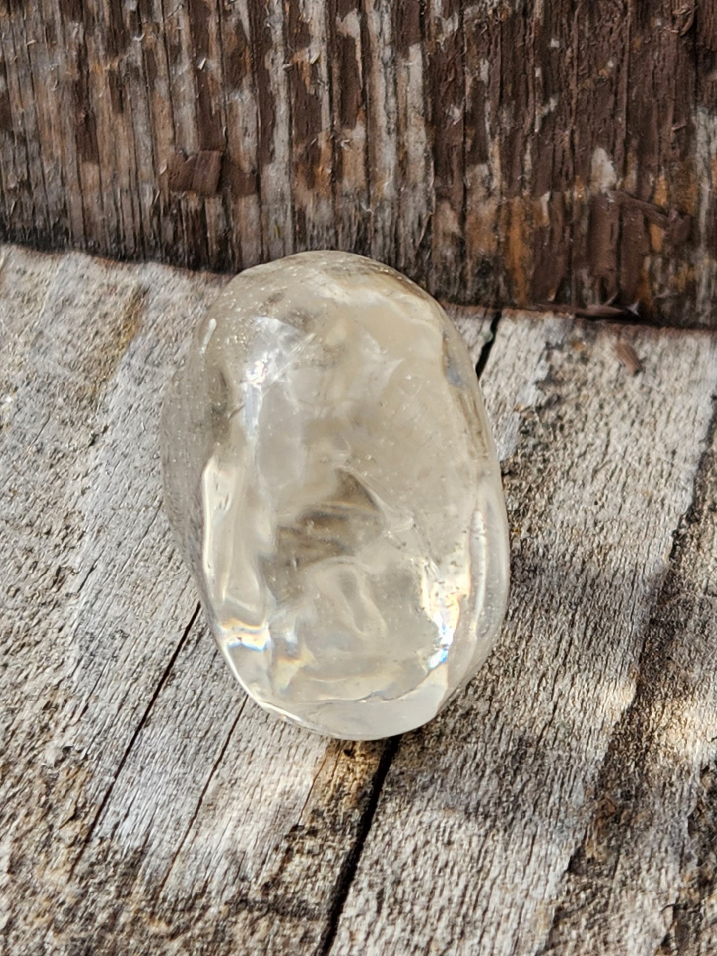 AAA Light Citrine Crystal Mini Skull - Natural Brazilian Stone