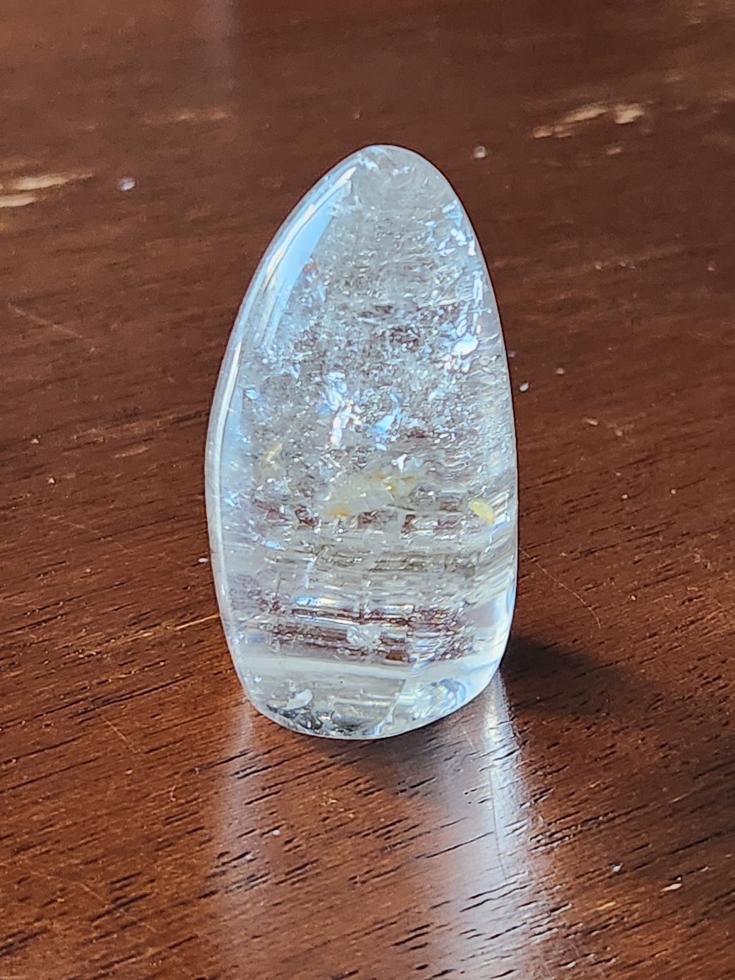 Beautiful AAA Clear Quartz Crystal Freeform with inclusions