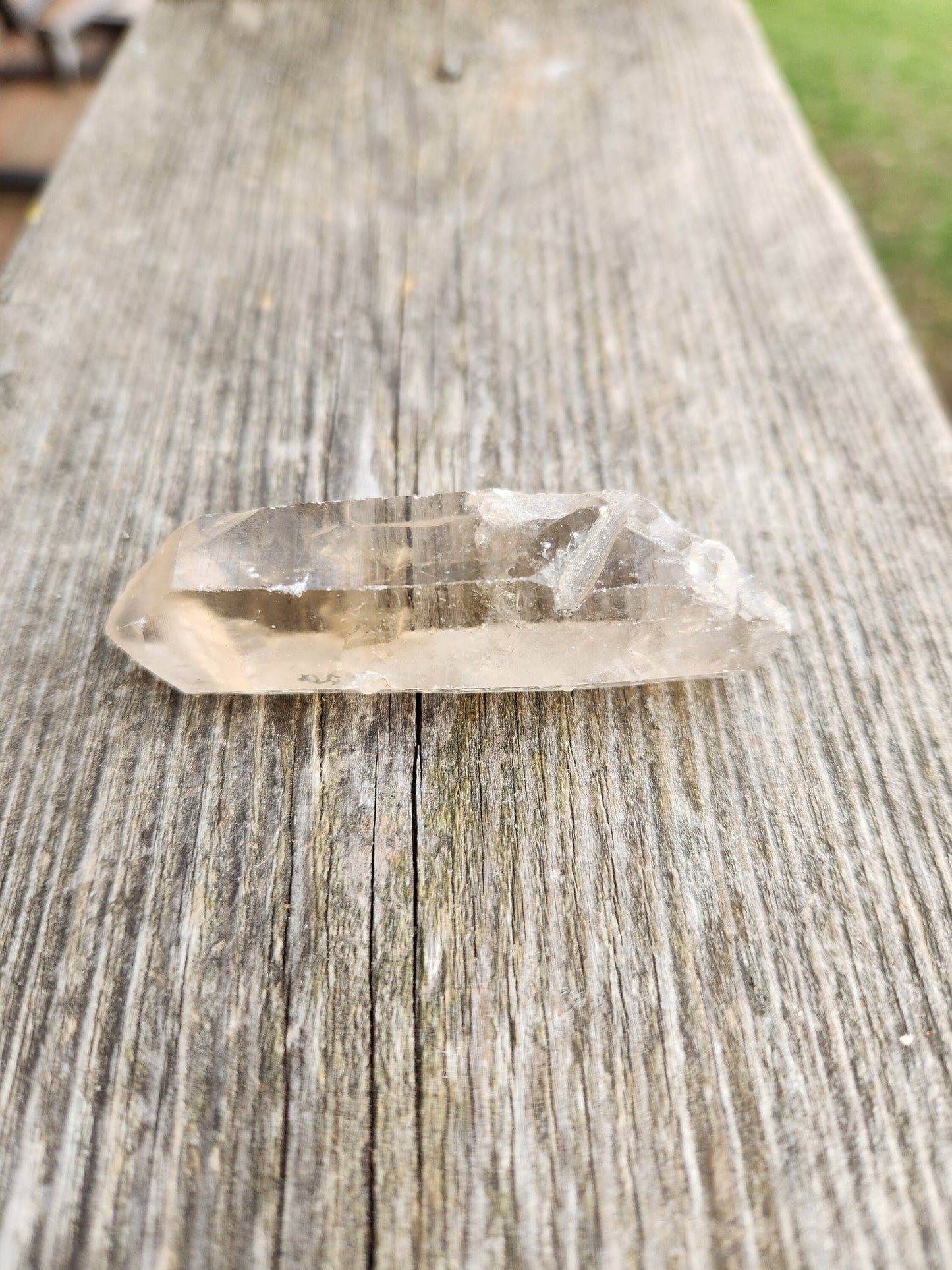 Beautiful Genuine Raw Congo Citrine Crystal Point, All Natural, Natural DT