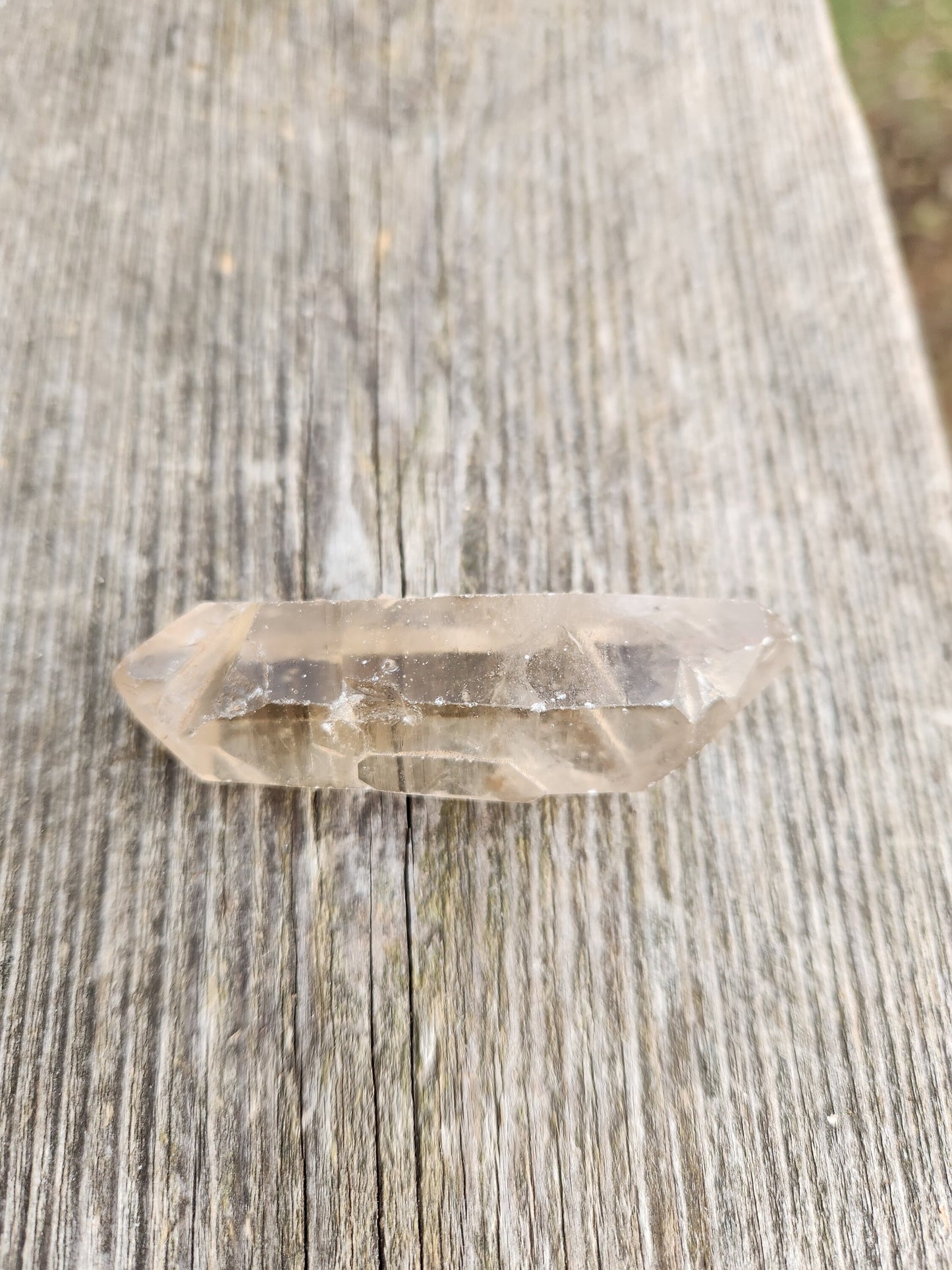 Beautiful Genuine Raw Congo Citrine Crystal Point, All Natural, Natural DT