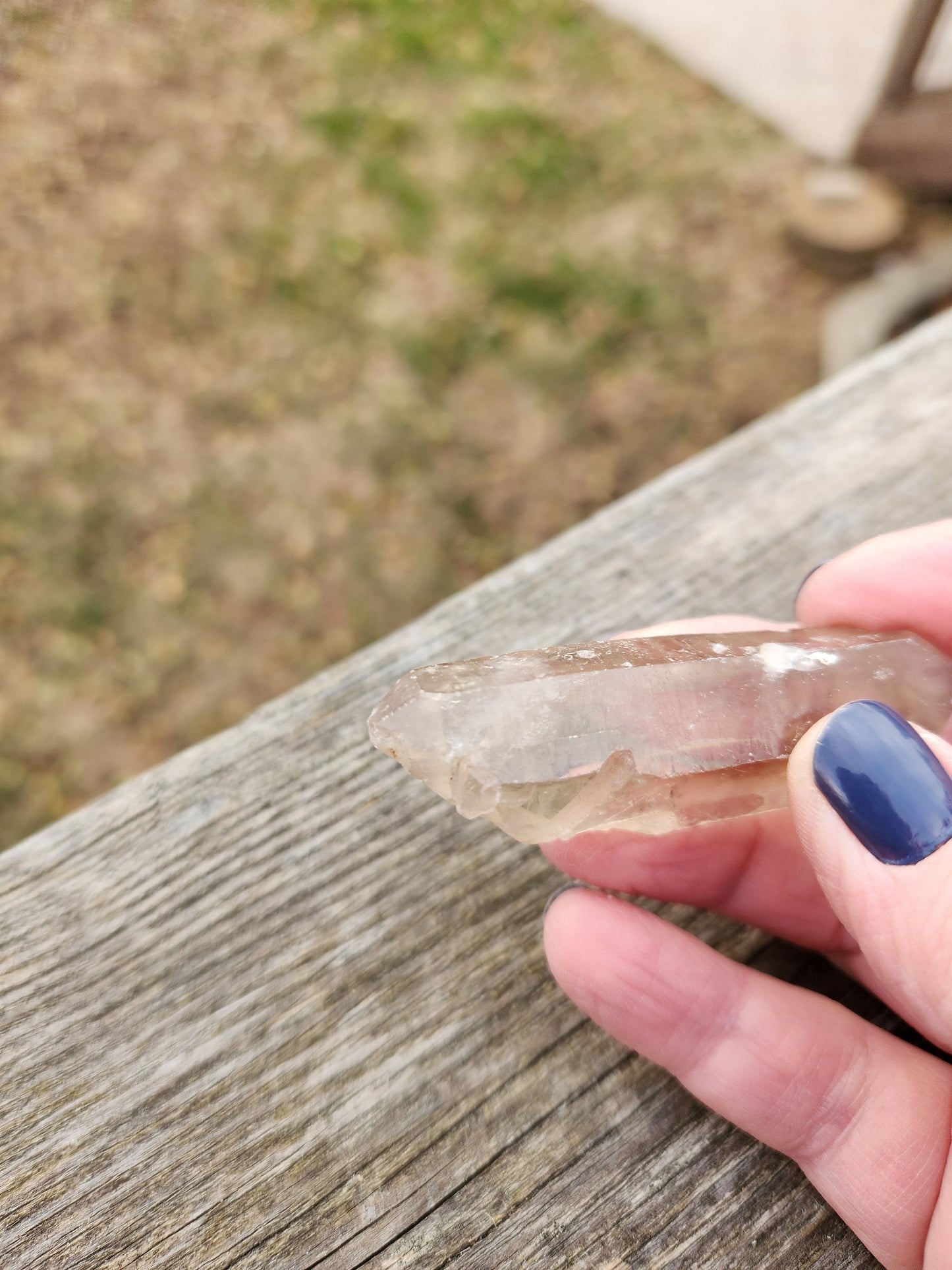 Raw Congo Citrine Crystal Point: Natural DT