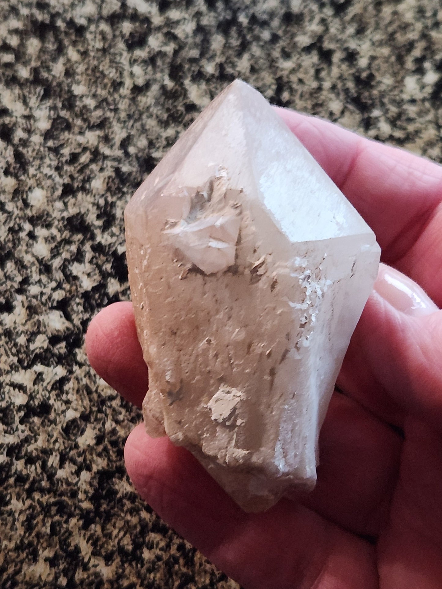 Gorgeous High Quality AAA Rare Pineapple Lithium Quartz Point, All Natural, DT
