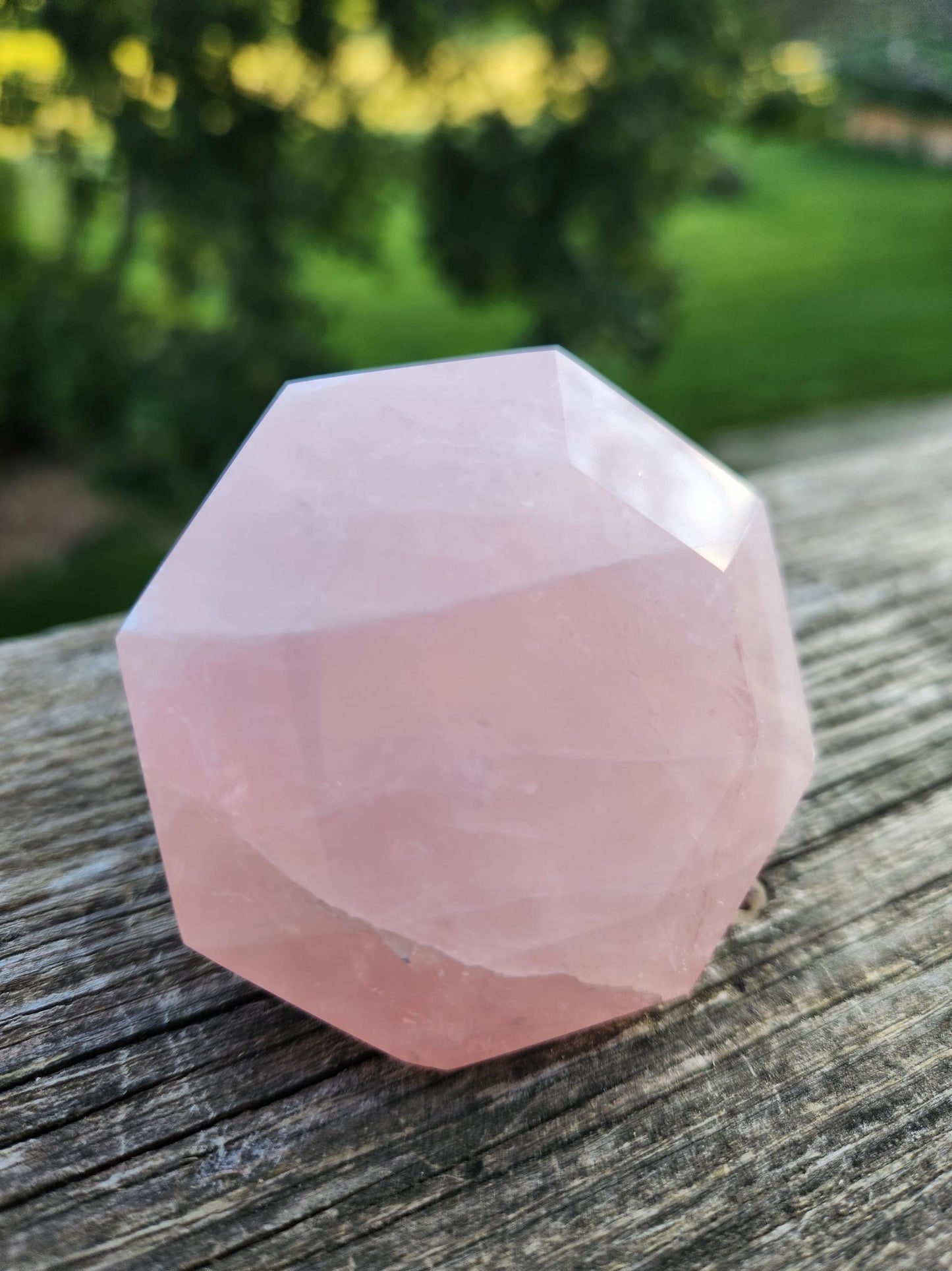 Gorgeous AAA Pink Rose Quartz Crystal Diamond, Extractor