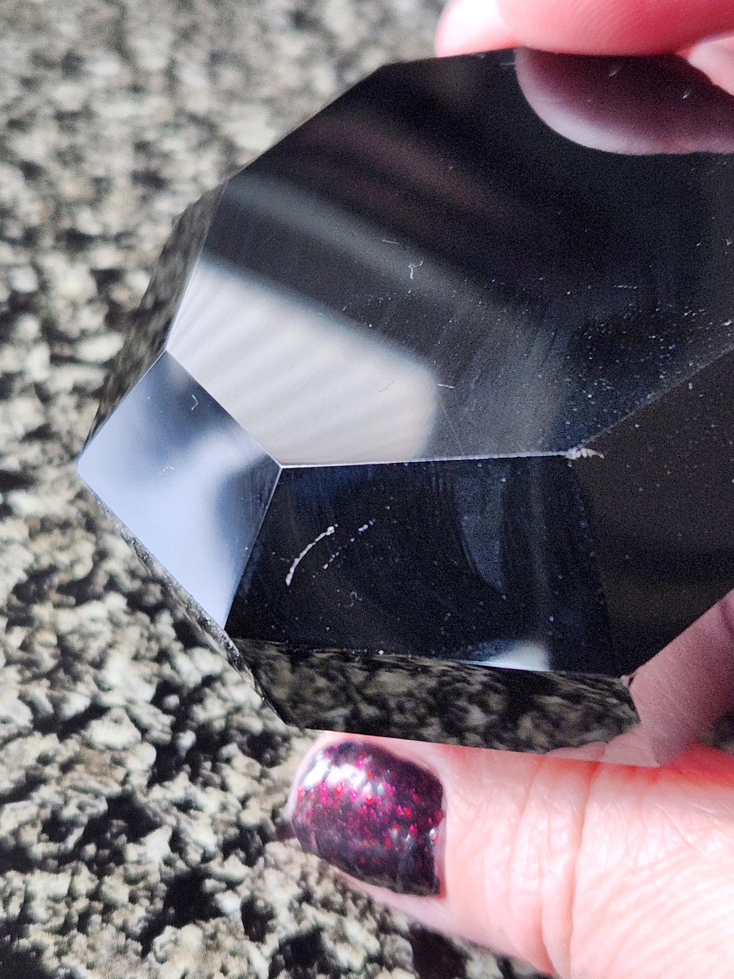 Black Obsidian Crystal Diamond Extractor