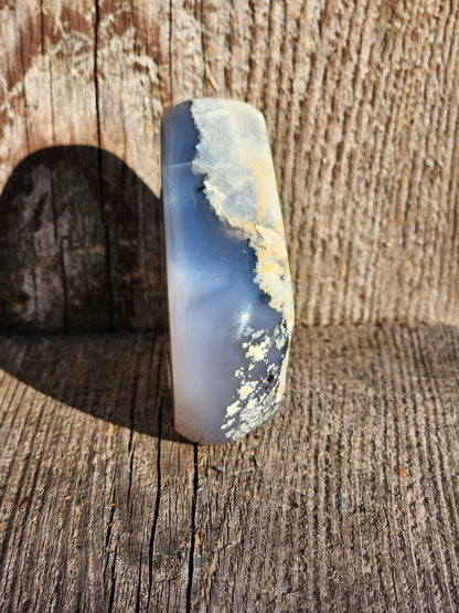 Unique Small Moody Spooky Druzy Agate Crystal Flame