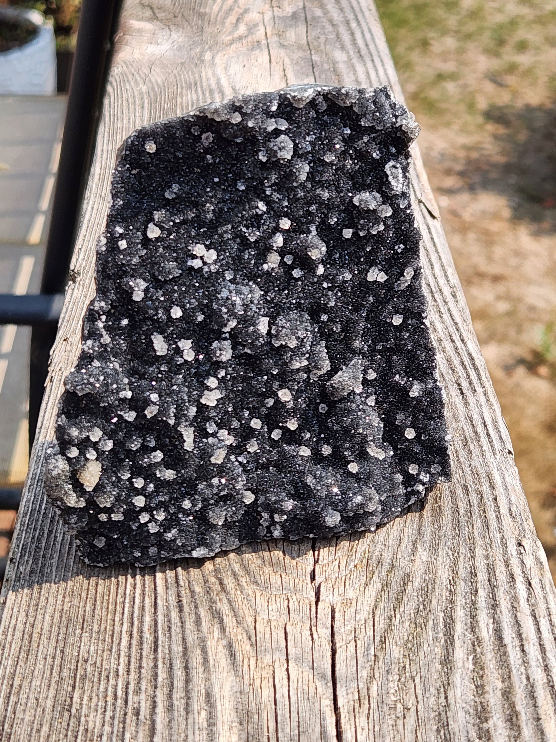 Breathtaking High Quality Juicy Black Amethyst Free Form