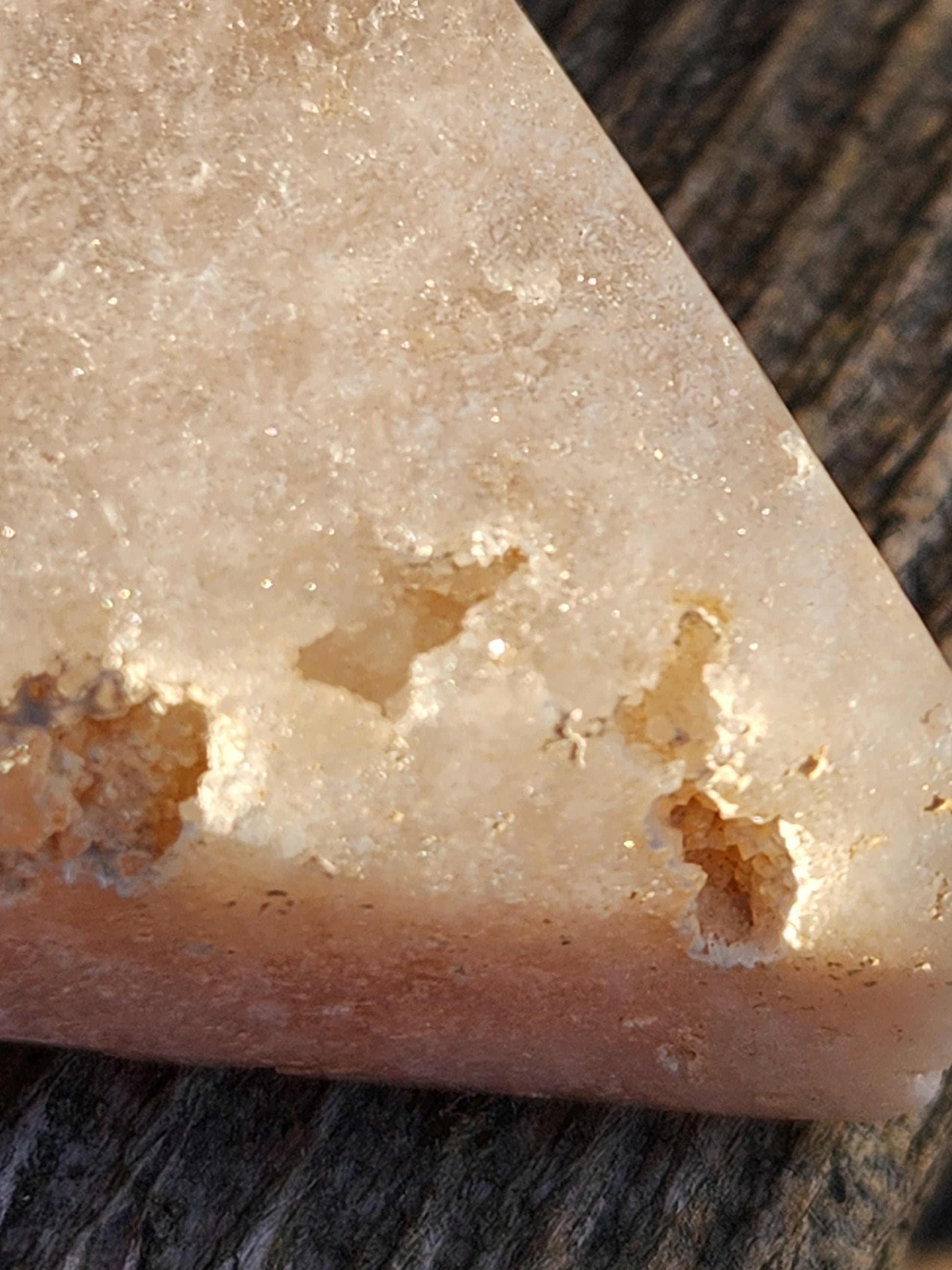 AAA Pink Amethyst Star with Druzy Pockets - 5.5" Brazil Crystal