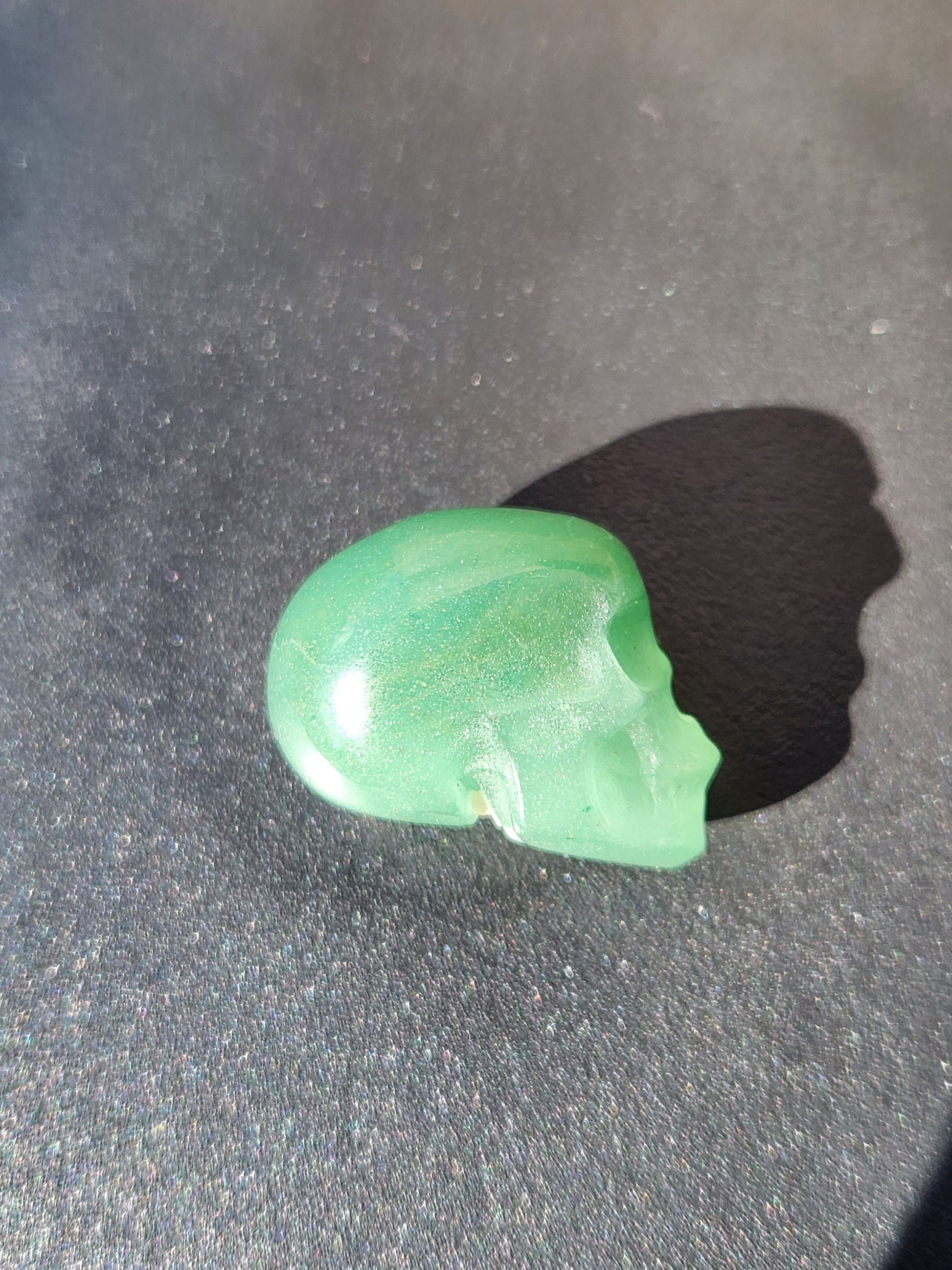 Beautiful AAA High Quality Green Aventurine Crystal Mini Skull