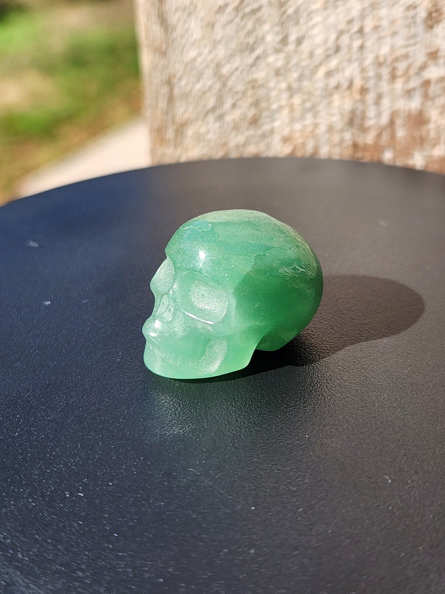 Beautiful AAA High Quality Green Aventurine Crystal Mini Skull