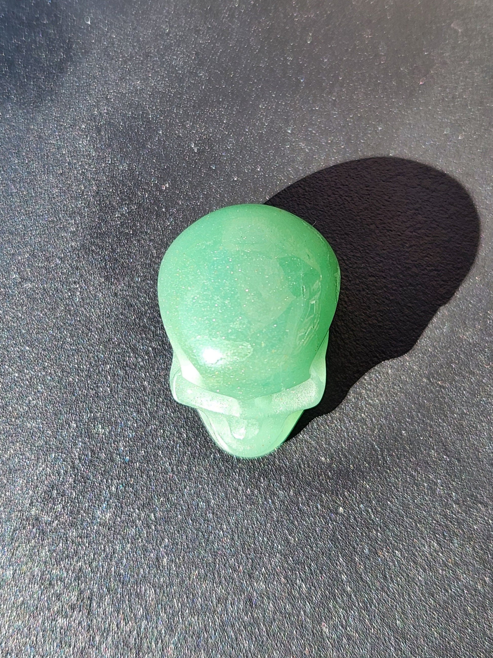 Beautiful AAA High Quality Green Aventurine Crystal Mini Skull