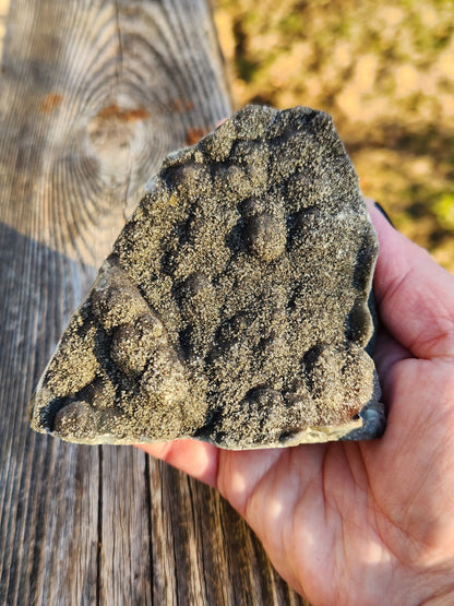 Breathtaking AAA Sugary Black Amethyst Crystal Free Form