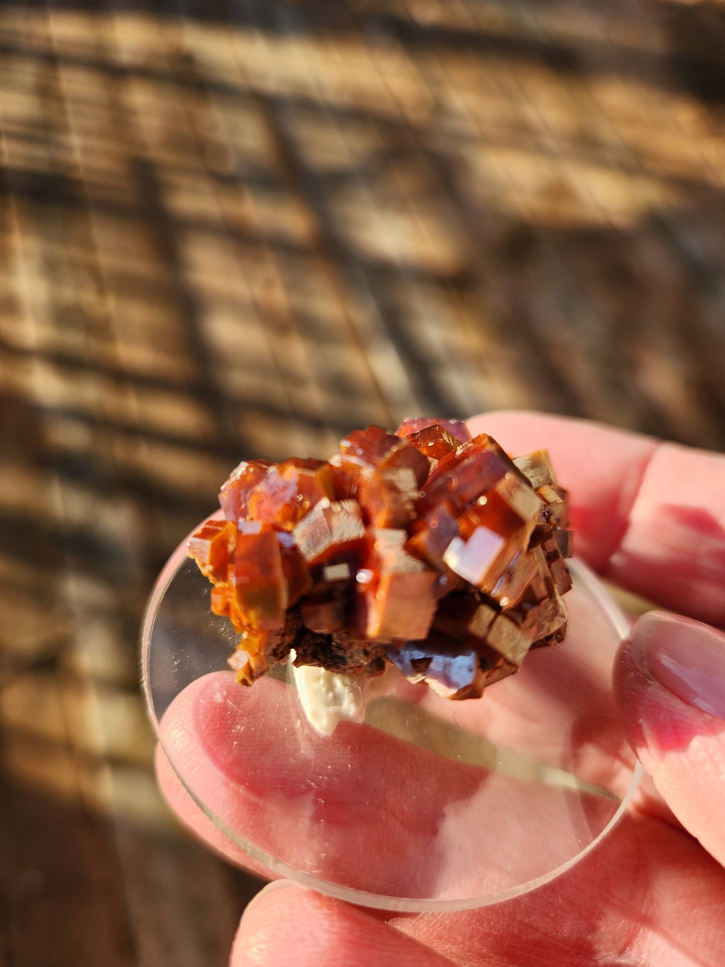 Beautiful AAA Juicy Cubic Vanadinite Cluster Natural Stone Crystal