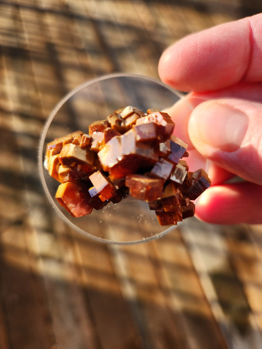 Beautiful AAA Juicy Cubic Vanadinite Cluster Natural Stone Crystal