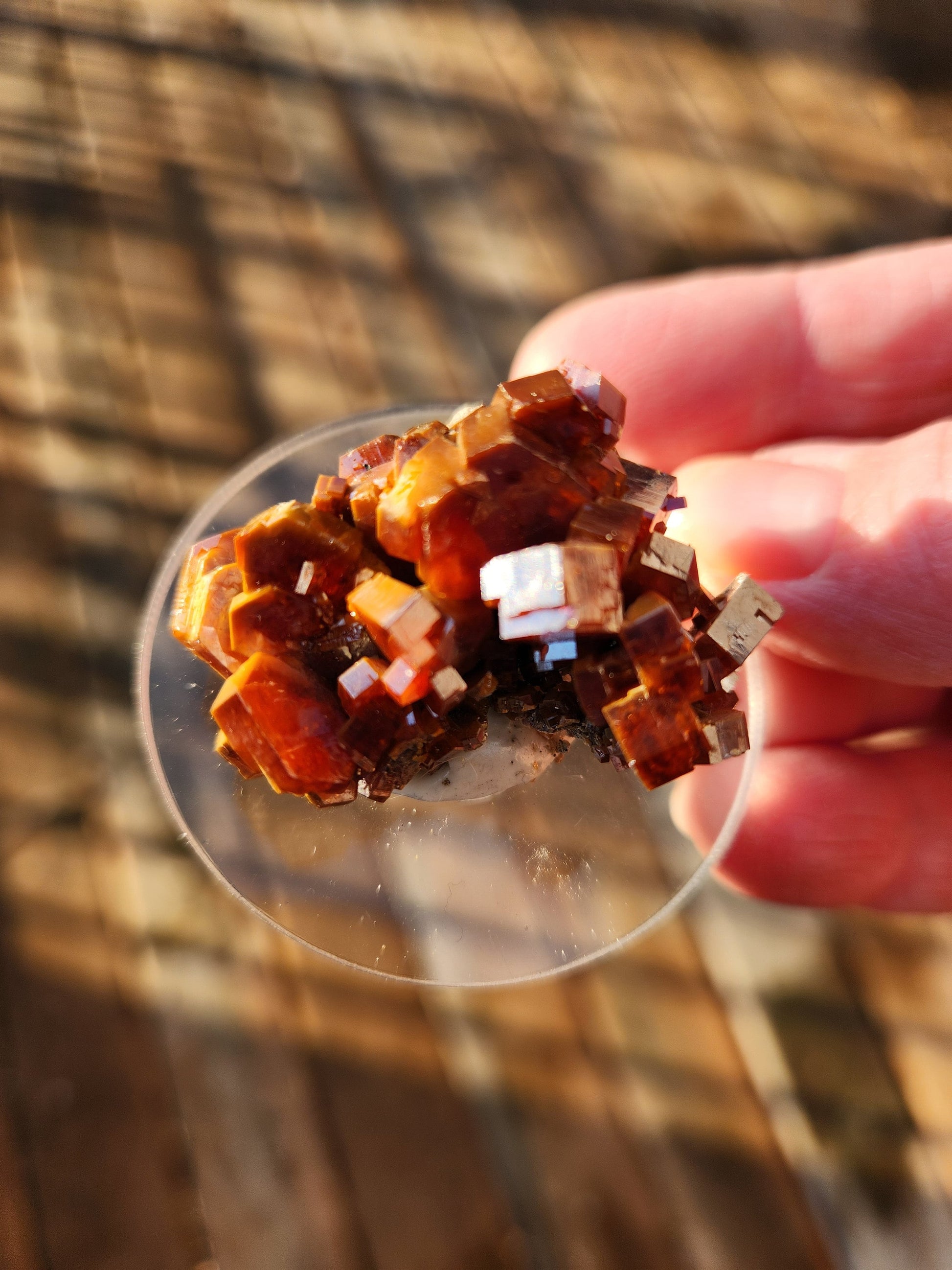 Beautiful AAA Juicy Cubic Vanadinite Cluster Natural Stone Crystal