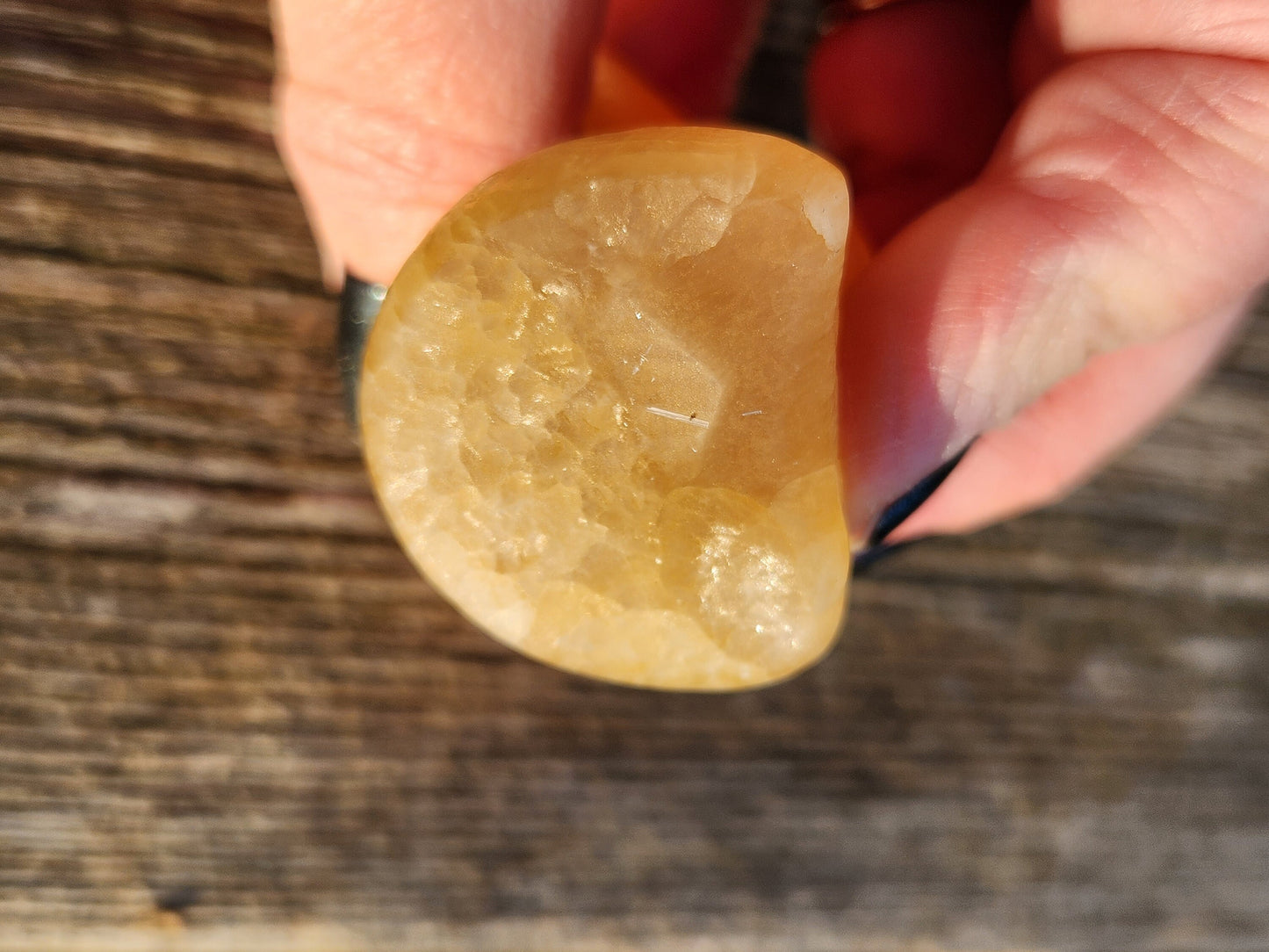 Super Cute Yellow Calcite Pikachu Natural Stone Crystal