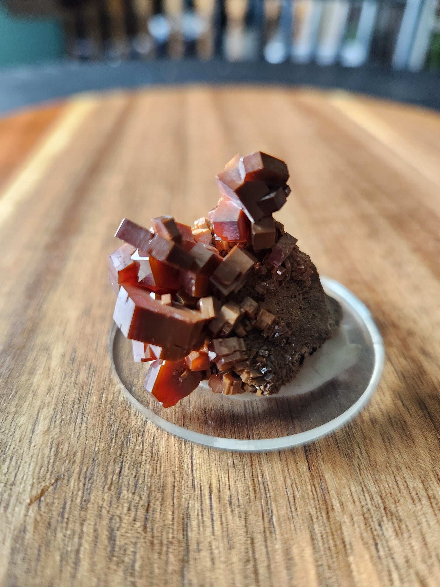 Beautiful AAA Juicy Cubic Vanadinite Cluster Natural Stone Crystal