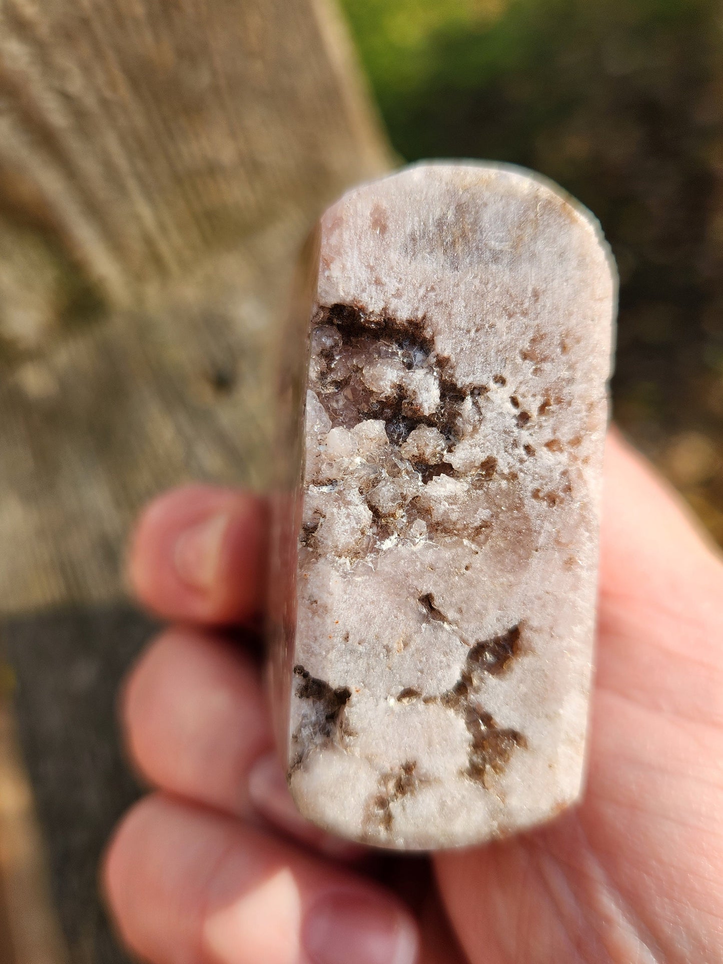 AAA Pink Amethyst Flame: Druzy Crystal with Lavender Tone