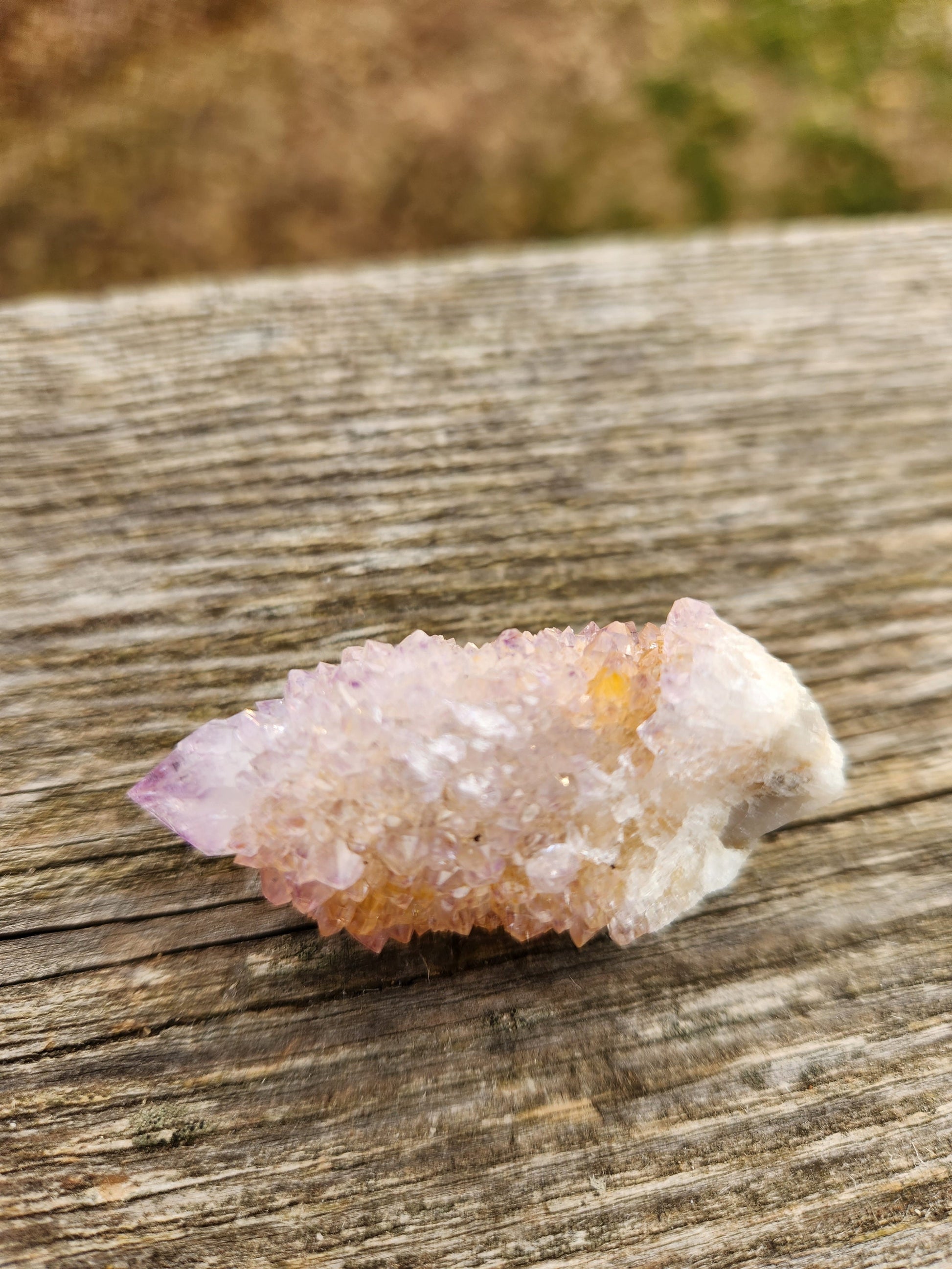 Beautiful AAA Spirit Quartz Raw Crystal Point Ametrine