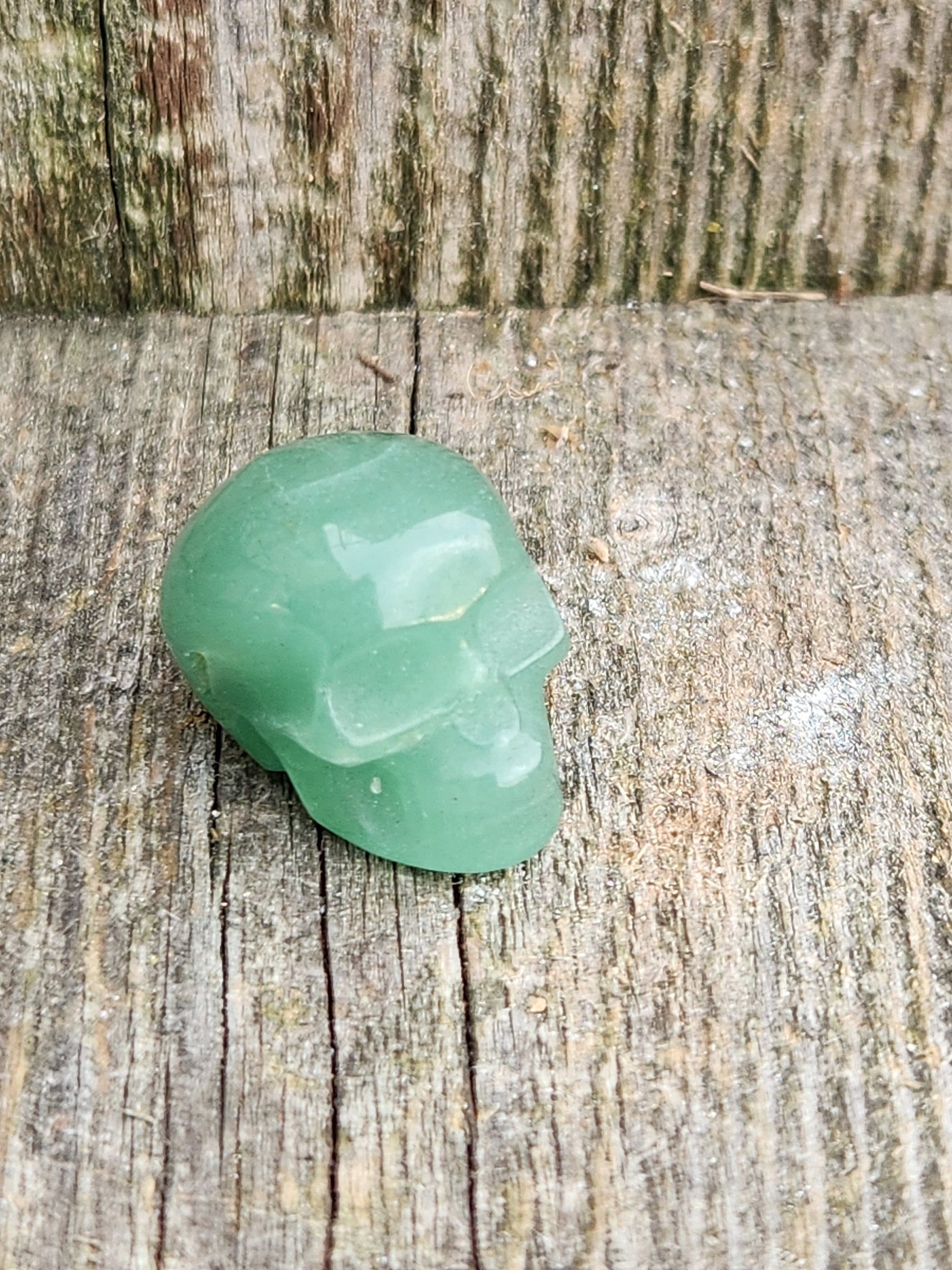 Beautiful AAA High Quality Green Aventurine Crystal Mini Skull