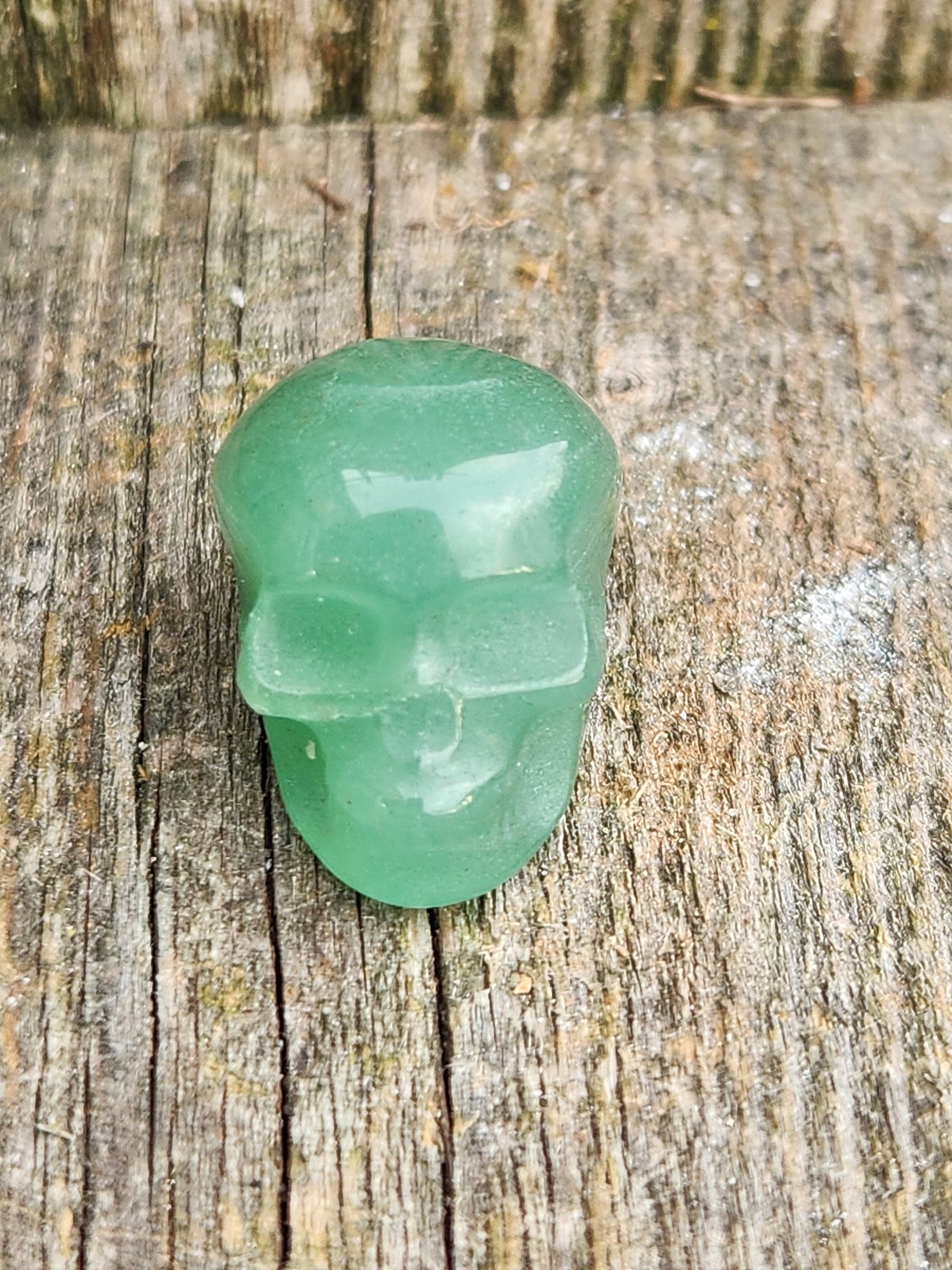 Beautiful AAA High Quality Green Aventurine Crystal Mini Skull