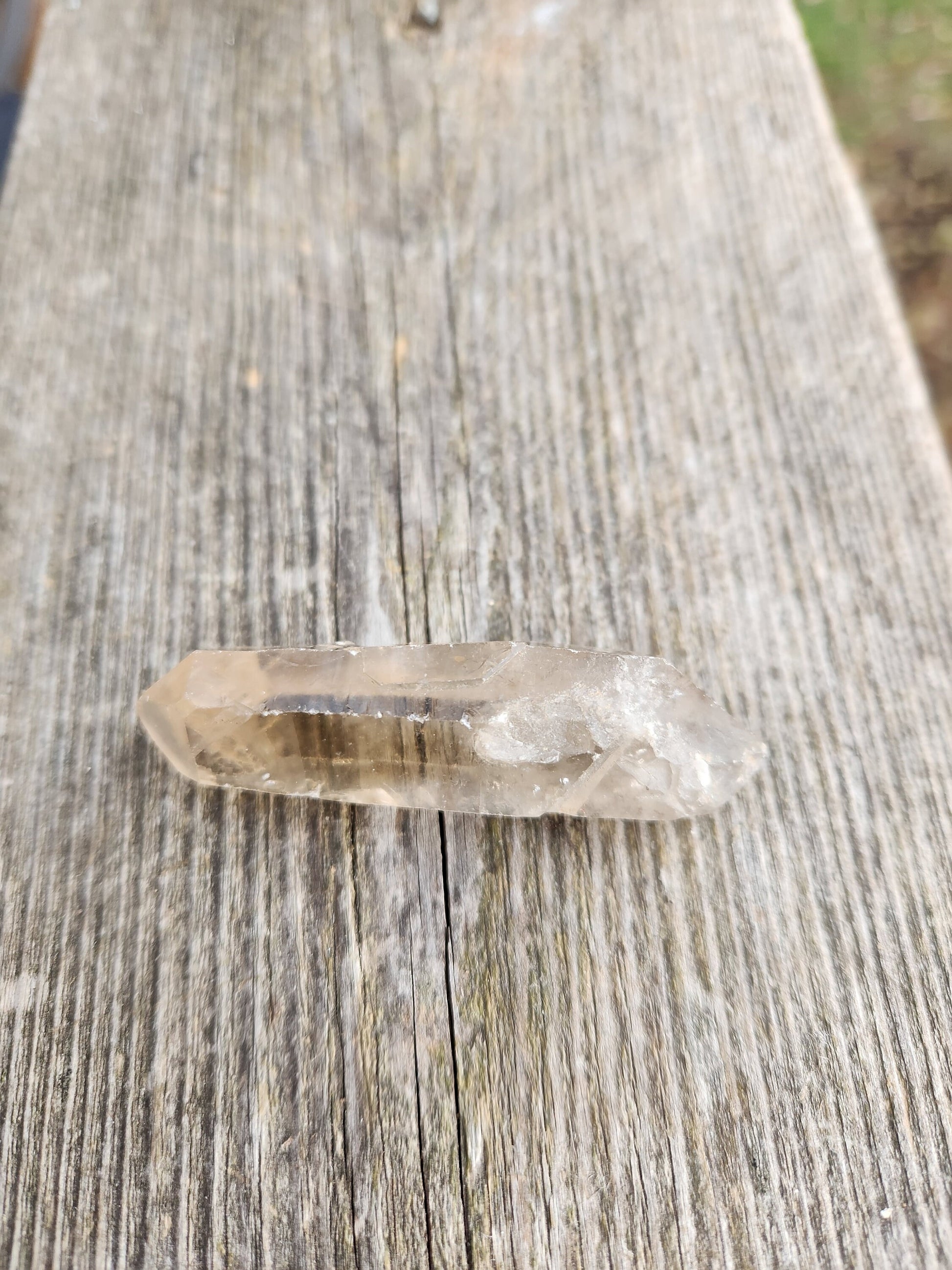 Raw Congo Citrine Crystal Point: Natural DT