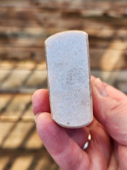 AAA Druzy Pink Amethyst Flame - Brazilian Crystal with Druzy Pockets