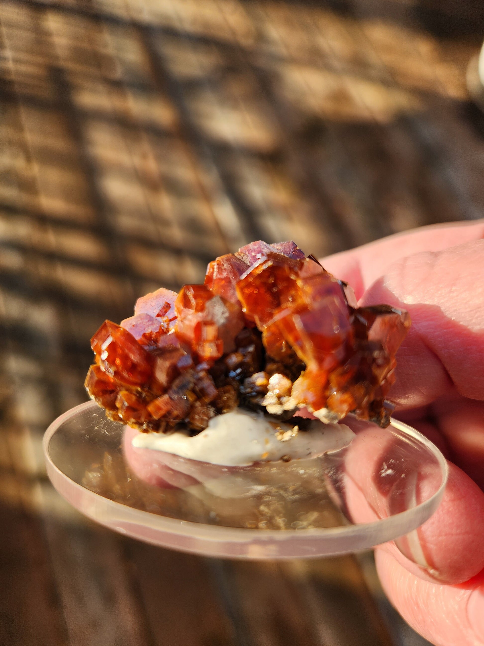 Beautiful AAA Juicy Cubic Vanadinite Cluster Natural Stone Crystal