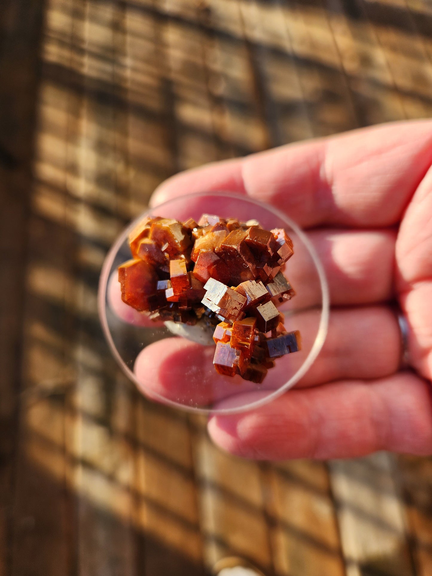 Beautiful AAA Juicy Cubic Vanadinite Cluster Natural Stone Crystal