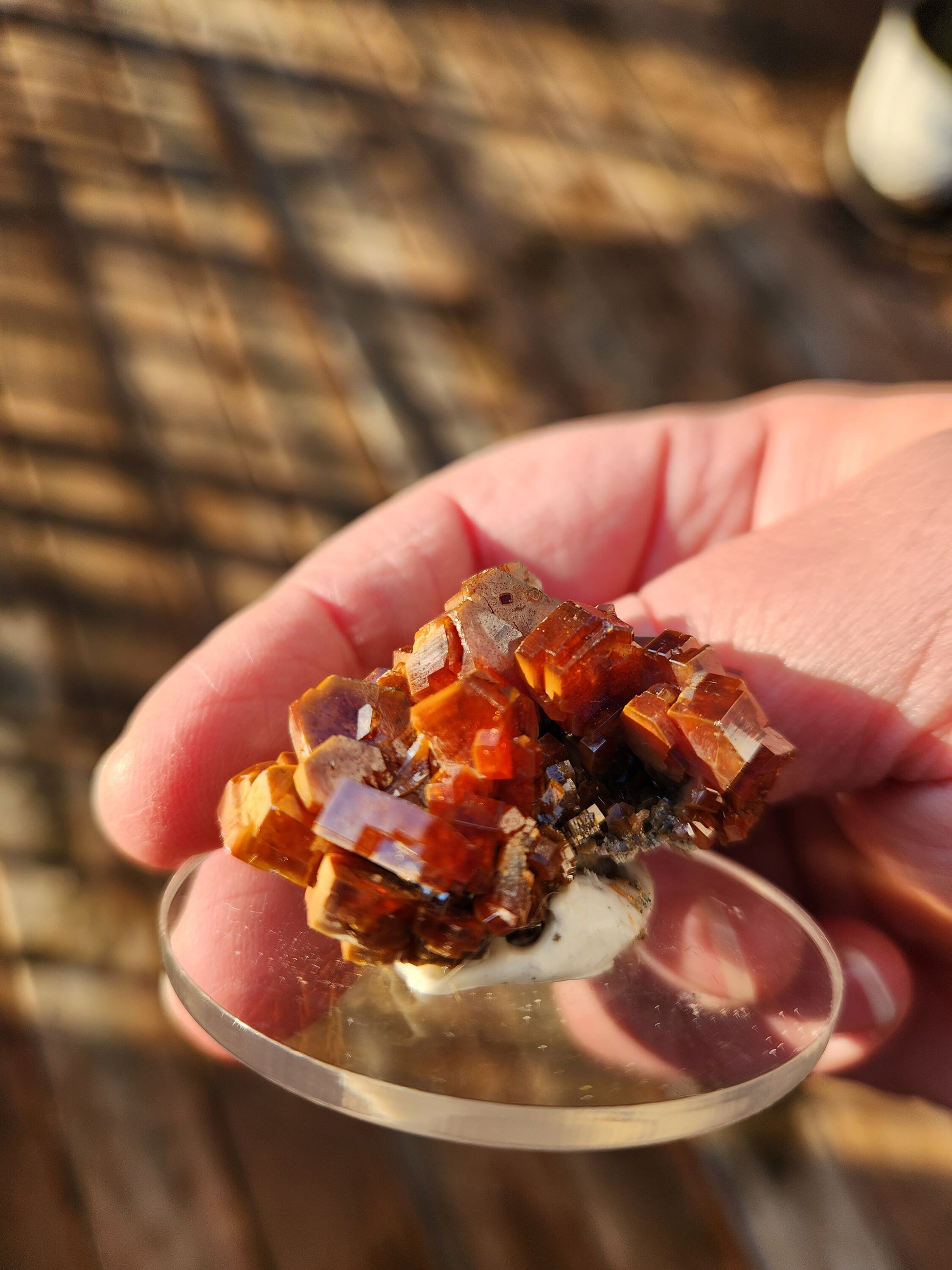 Beautiful AAA Juicy Cubic Vanadinite Cluster Natural Stone Crystal