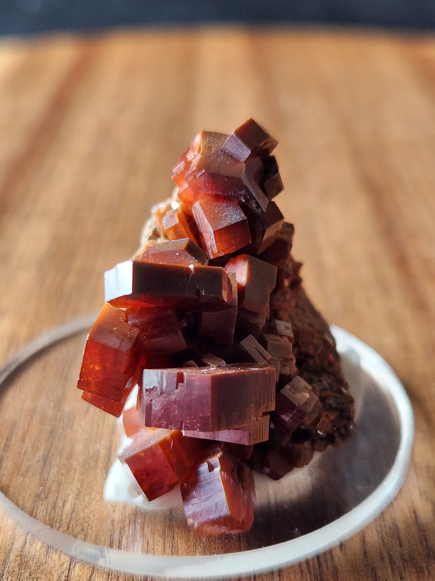 Beautiful AAA Juicy Cubic Vanadinite Cluster Natural Stone Crystal