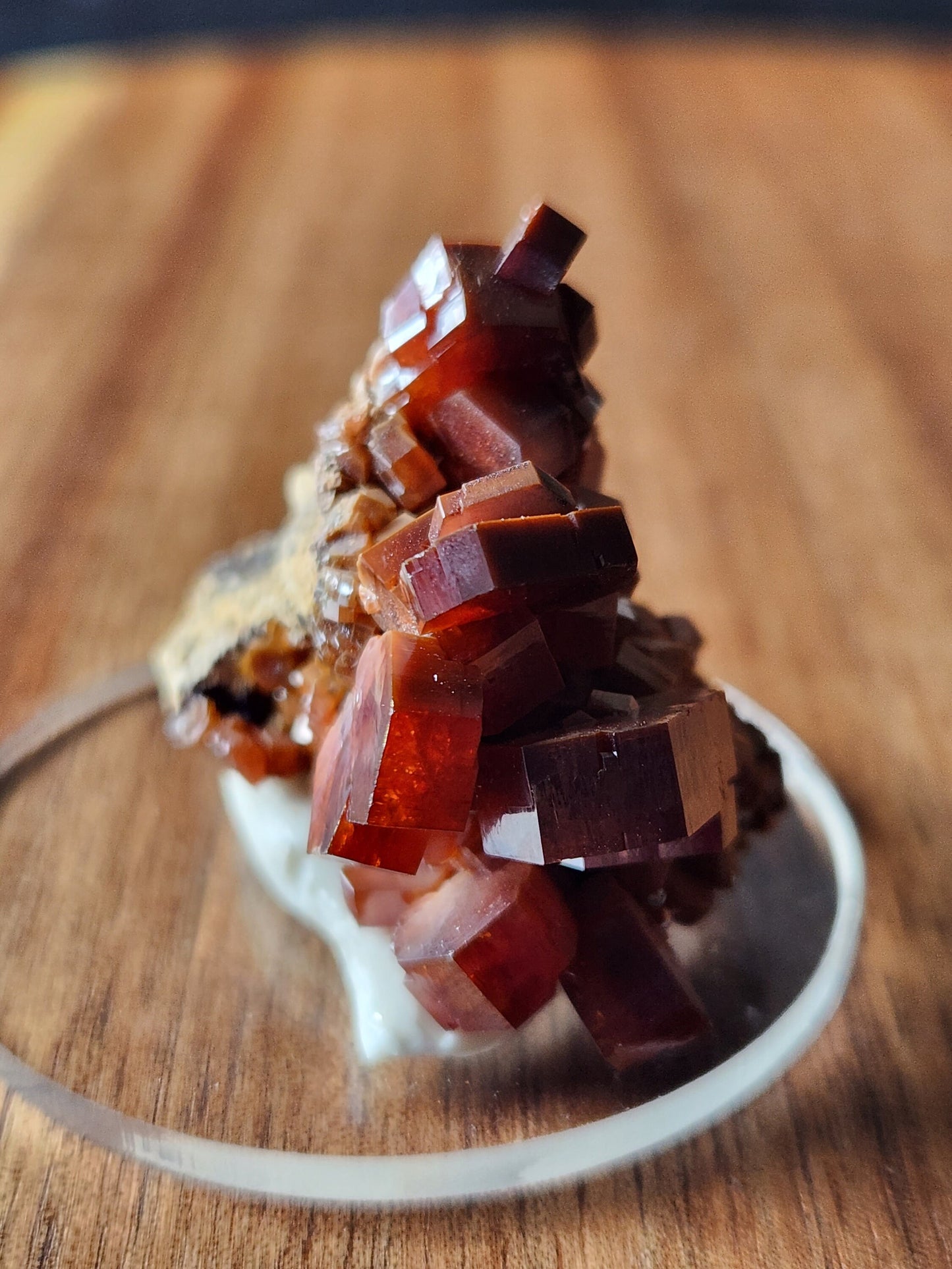 Beautiful AAA Juicy Cubic Vanadinite Cluster Natural Stone Crystal