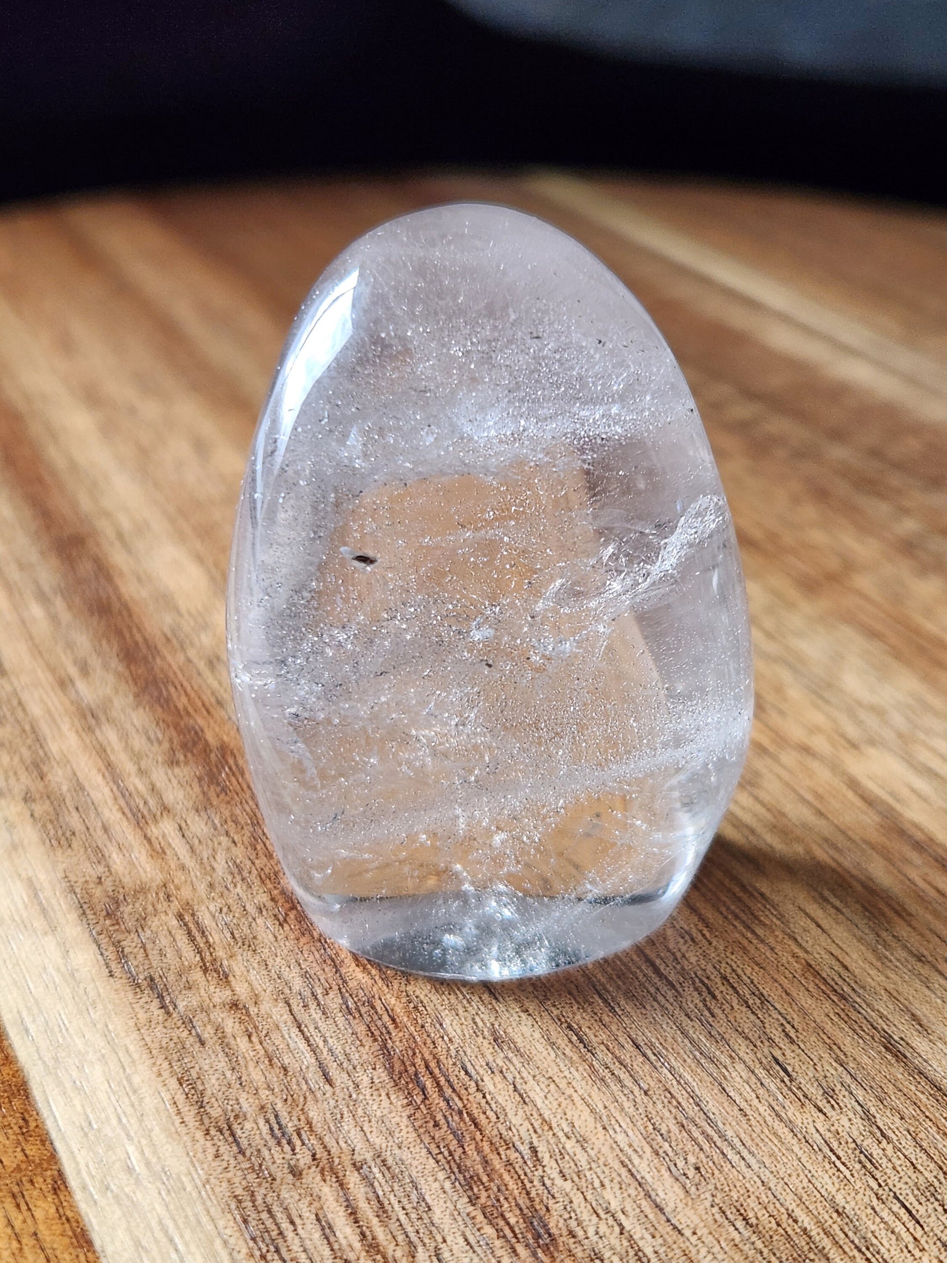 AAA Clear Quartz Crystal Freeform with Inclusions - Brazil