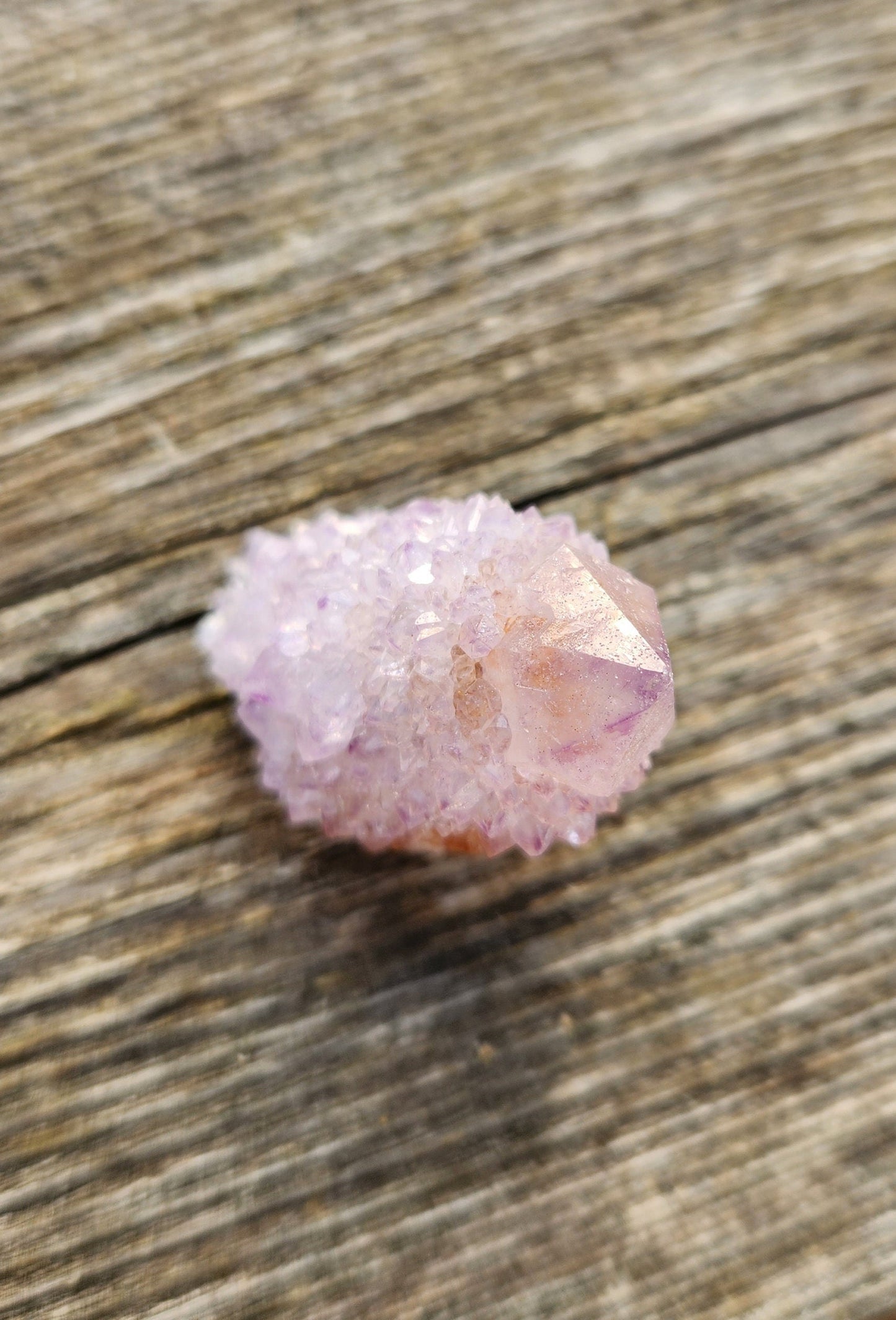 Beautiful AAA Large Lavender Spirit Quartz Raw Crystal Point, Ametrine, South African Cactus Quartz