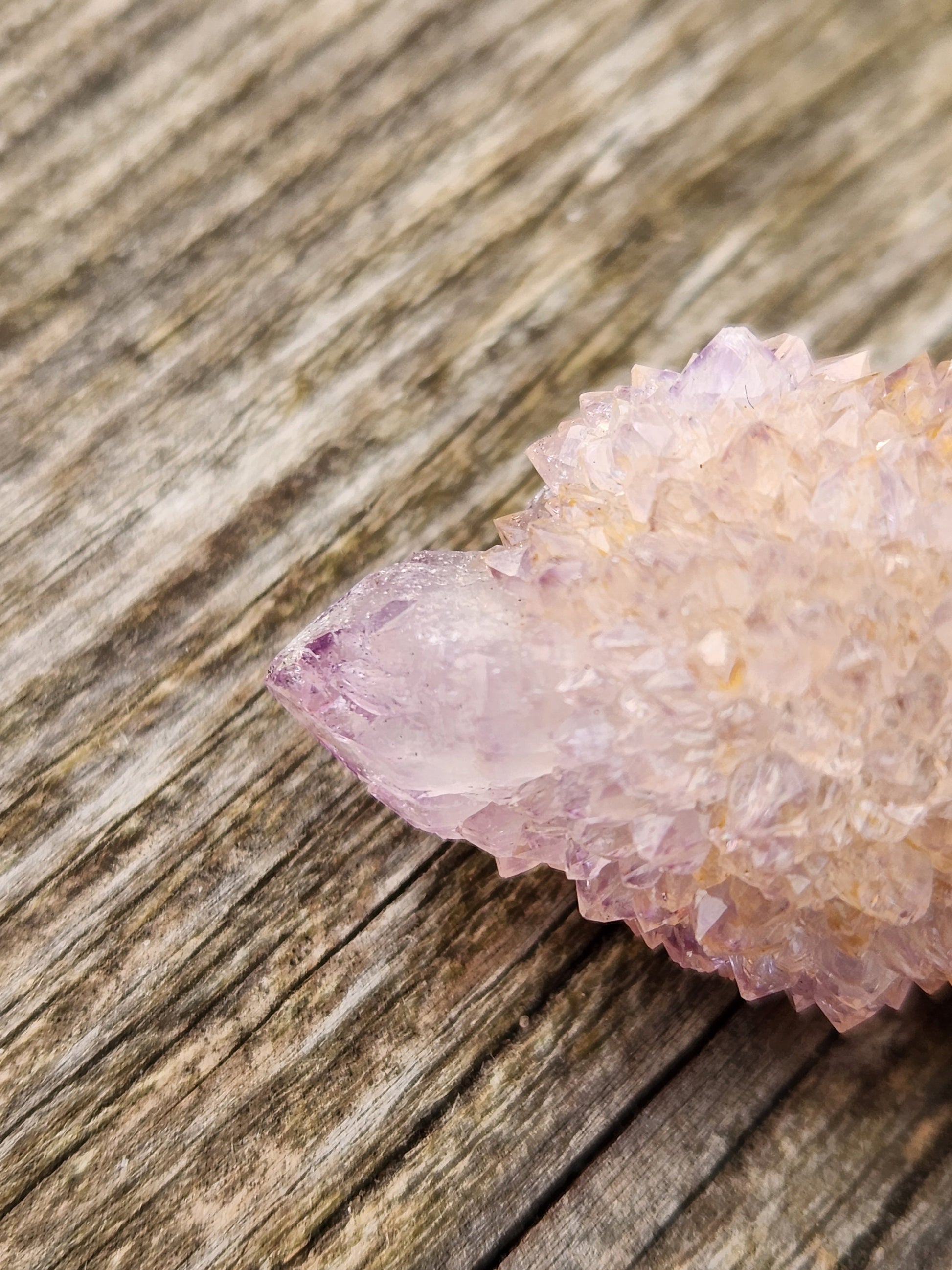 Beautiful AAA Spirit Quartz Raw Crystal Point Ametrine