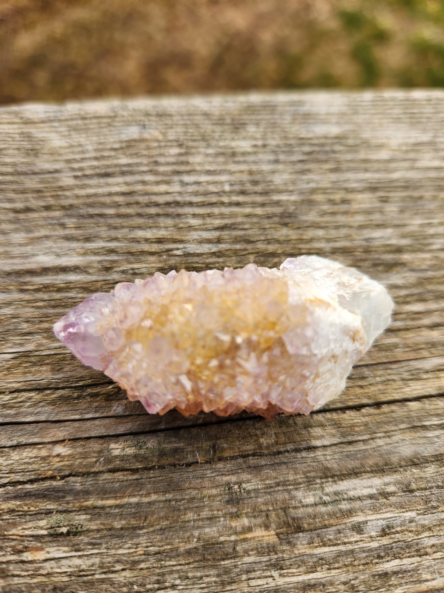 Beautiful AAA Spirit Quartz Raw Crystal Point Ametrine