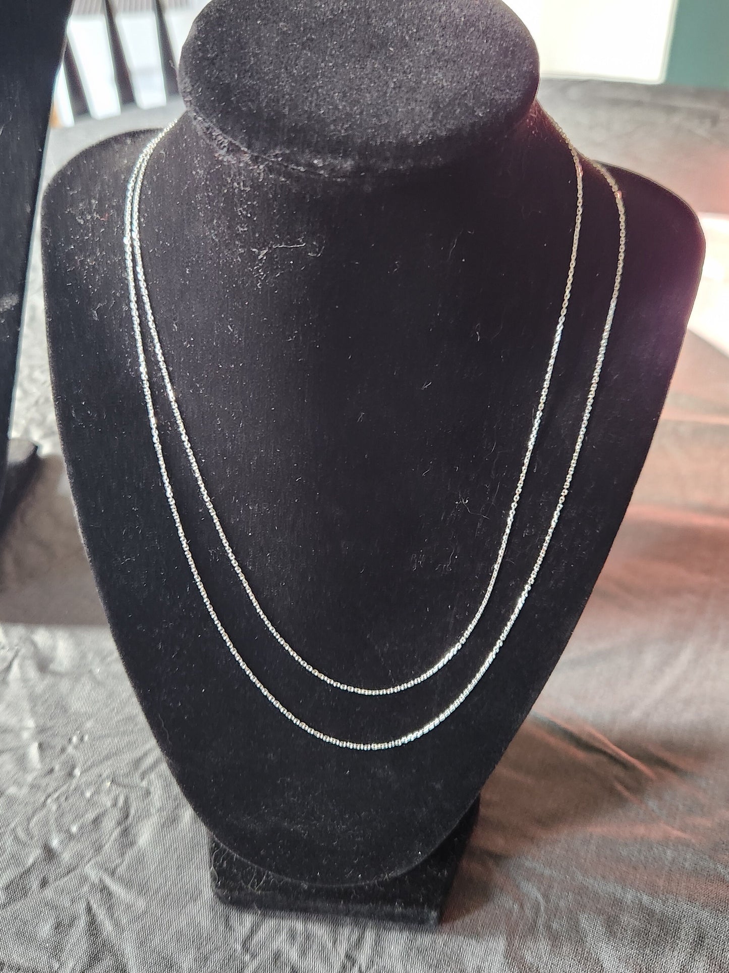 Gorgeous Sterling Silver Herkimer Loose Diamonds inside Pendent with Black Onyx End Necklace