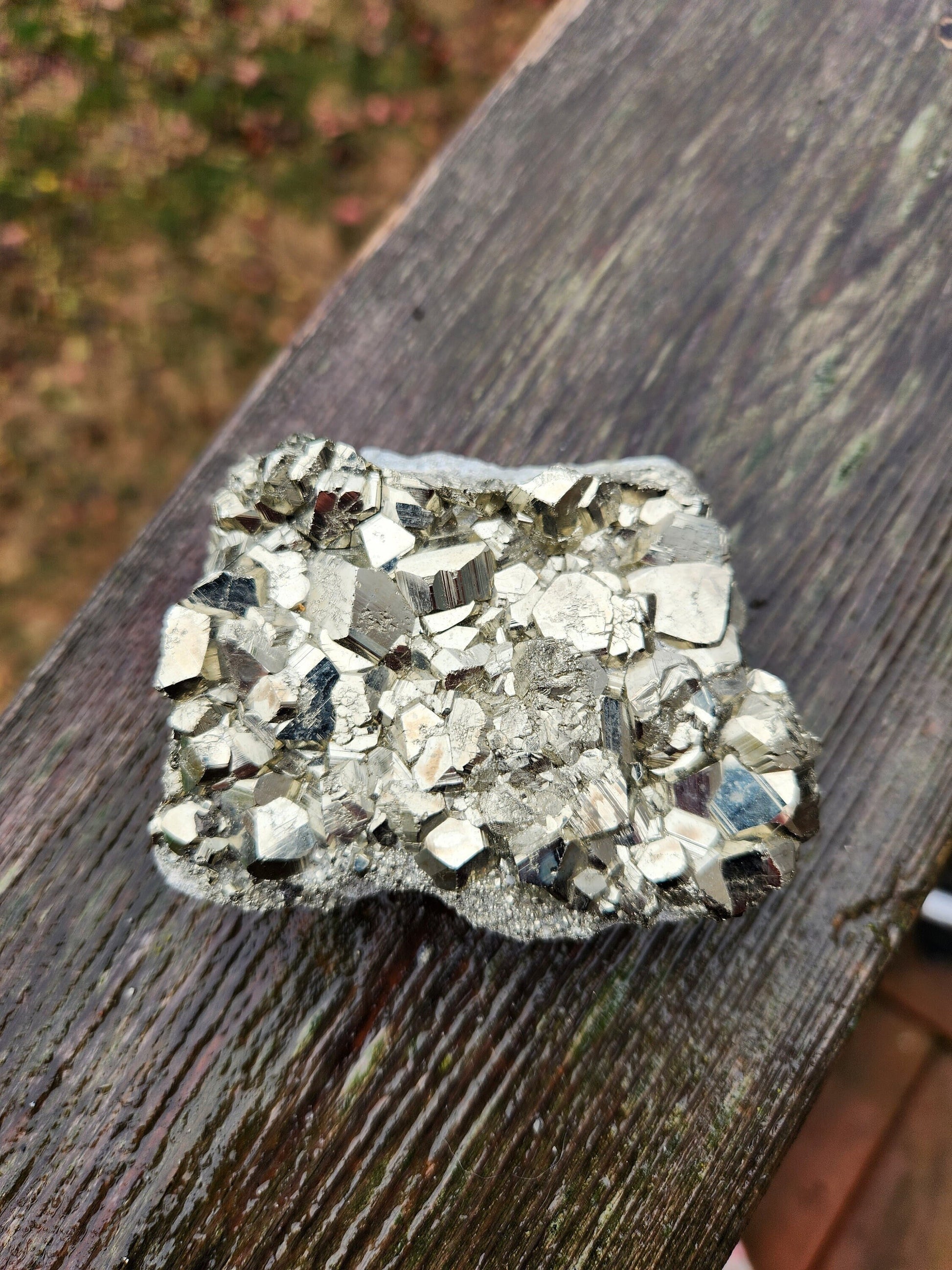 Beautiful AAA Pyrite Cluster Natural Stone Crystal