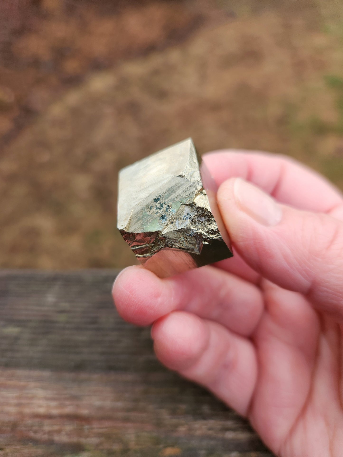 Beautiful Pyrite Cube Specimen Self-standing