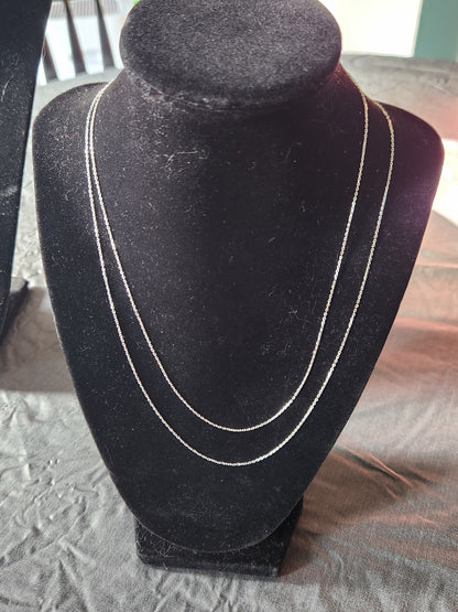 Sterling Silver Herkimer Diamond & Quartz Cabochon Pendant Necklace