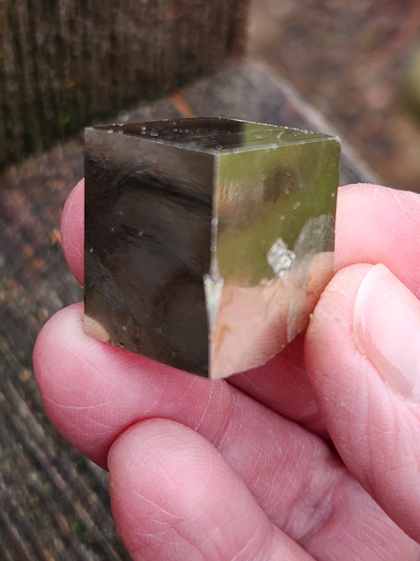 Beautiful Pyrite Cube Specimen Self-standing