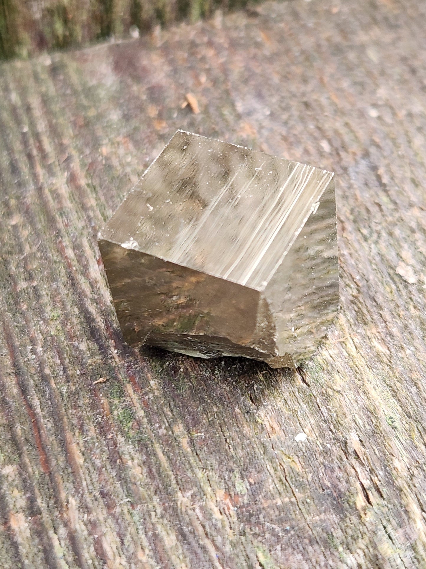 Beautiful Pyrite Cube Specimen Self-standing