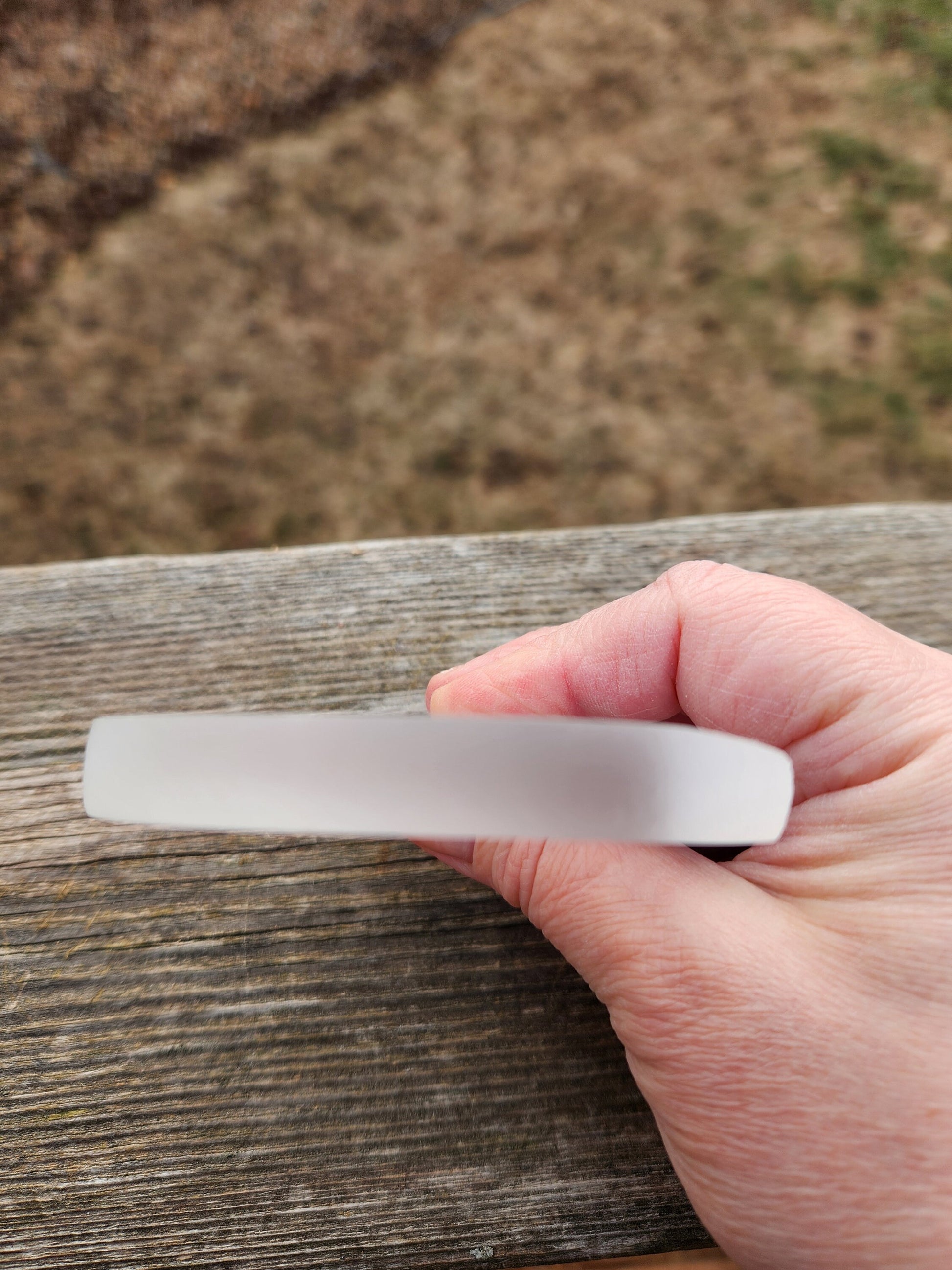 Beautiful Selenite Crystal Cat Shallow Bowl Tray Charging