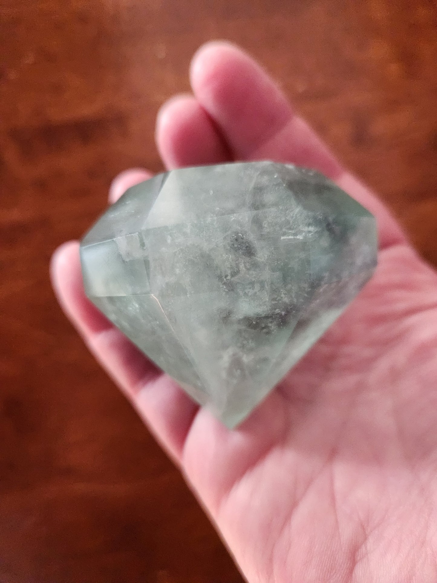 AAA Green Fluorite Crystal Diamond, Extractor