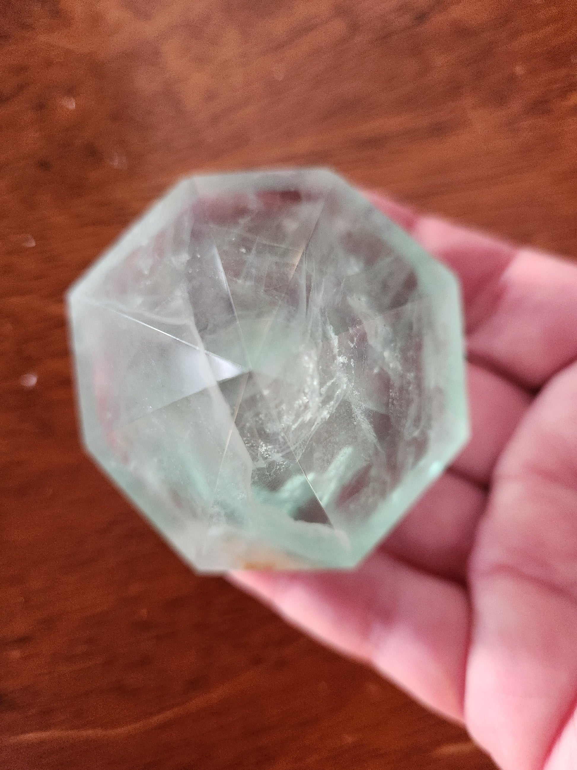 AAA Green Fluorite Crystal Diamond, Extractor