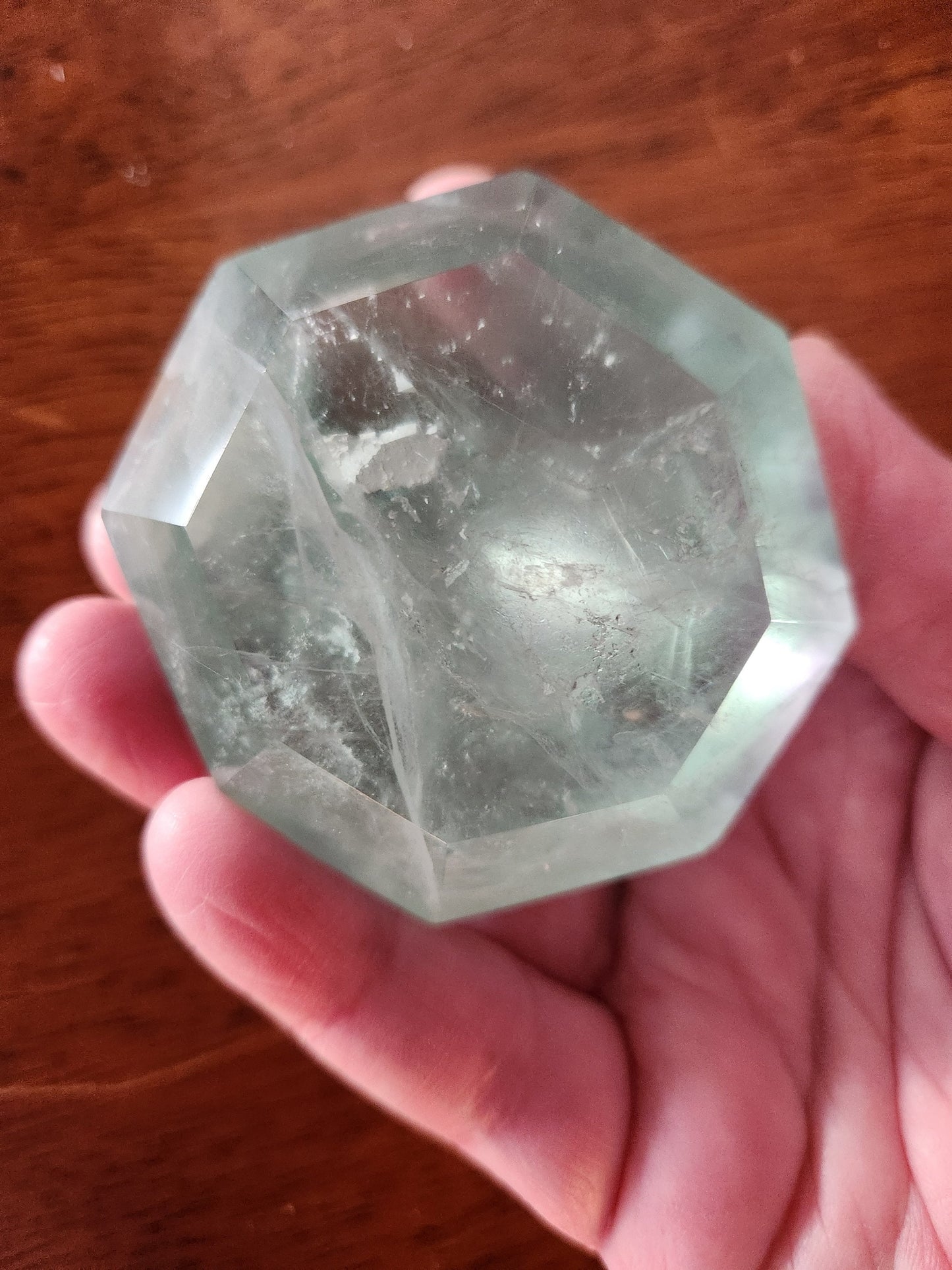 AAA Green Fluorite Crystal Diamond, Extractor