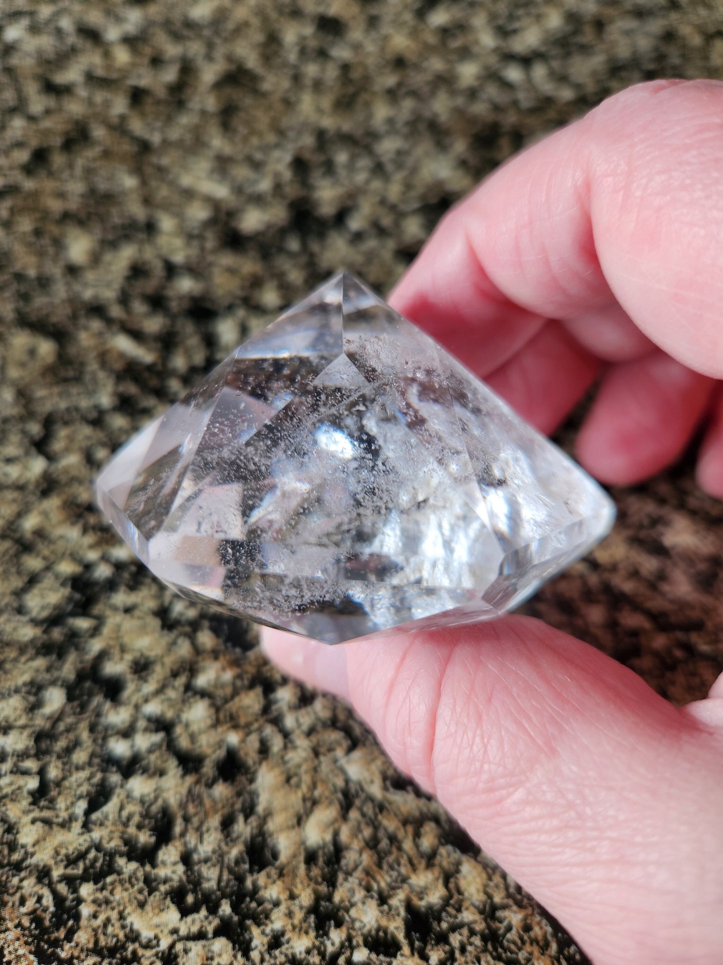 Gorgeous AAA Clear Quartz Crystal Diamond, Extractor, Energy Work