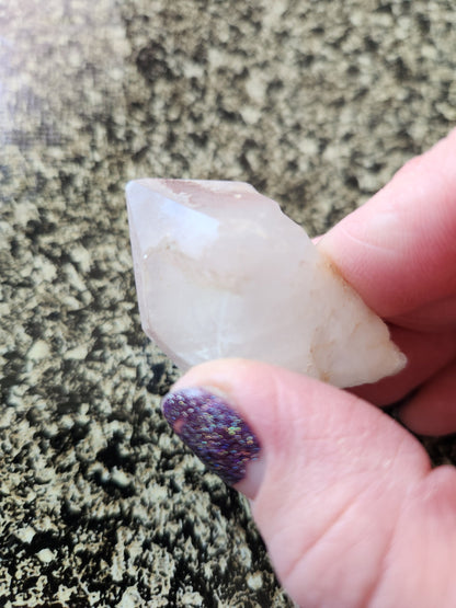 Rare Pineapple Lithium Quartz Point: Natural South African Crystal
